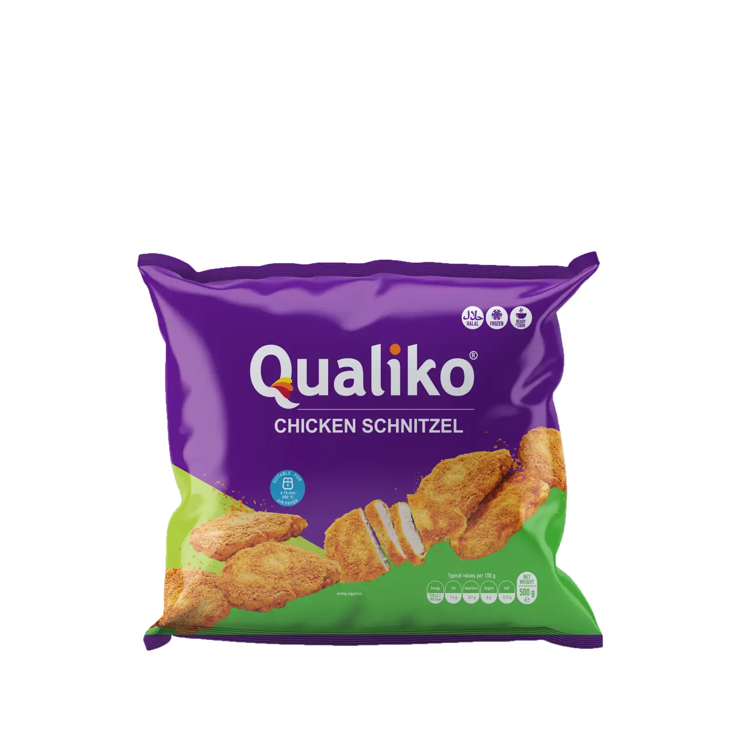 Kanafilee maisihelvestes Qualiko Goujon 500g