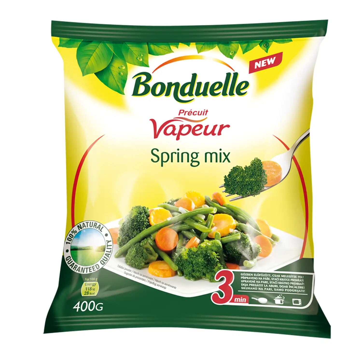 Köögiviljasegu Spring Vapeur Bonduelle 400g