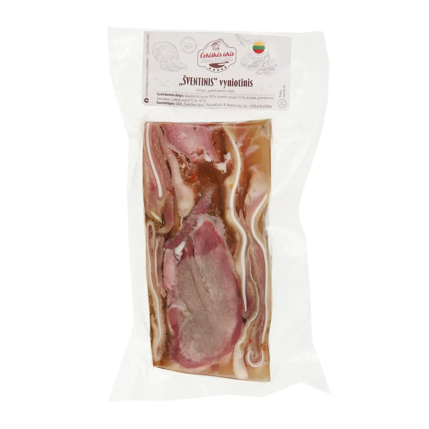 Kiaul. vyniot. ŠVENTINIS ČEKIŠKĖS ŪKIS, 1 kg