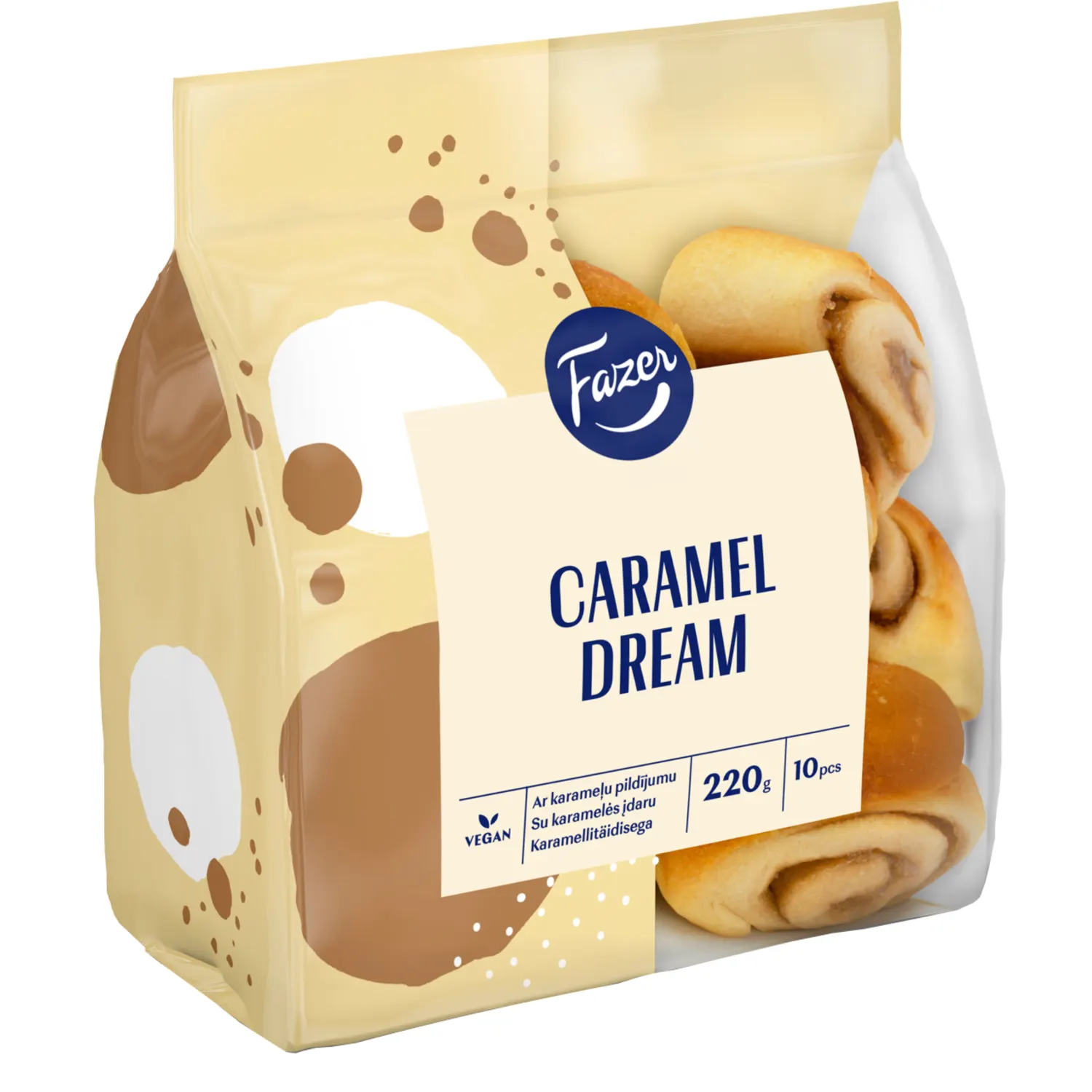 Minisaiakesed karamelliga Fazer 220g