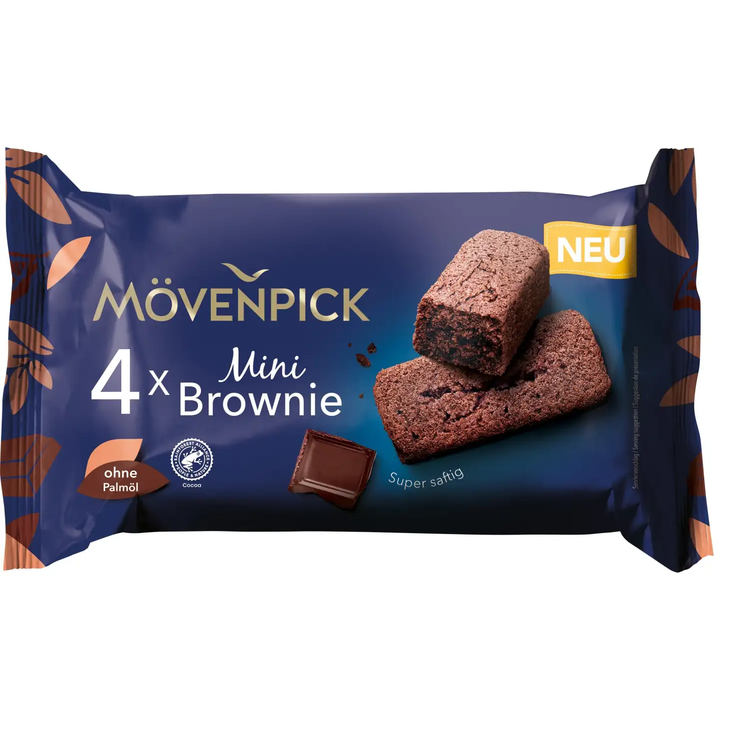 Pyragaičiai MOVENPICK MINI BROWNIES, 4 x 35 g