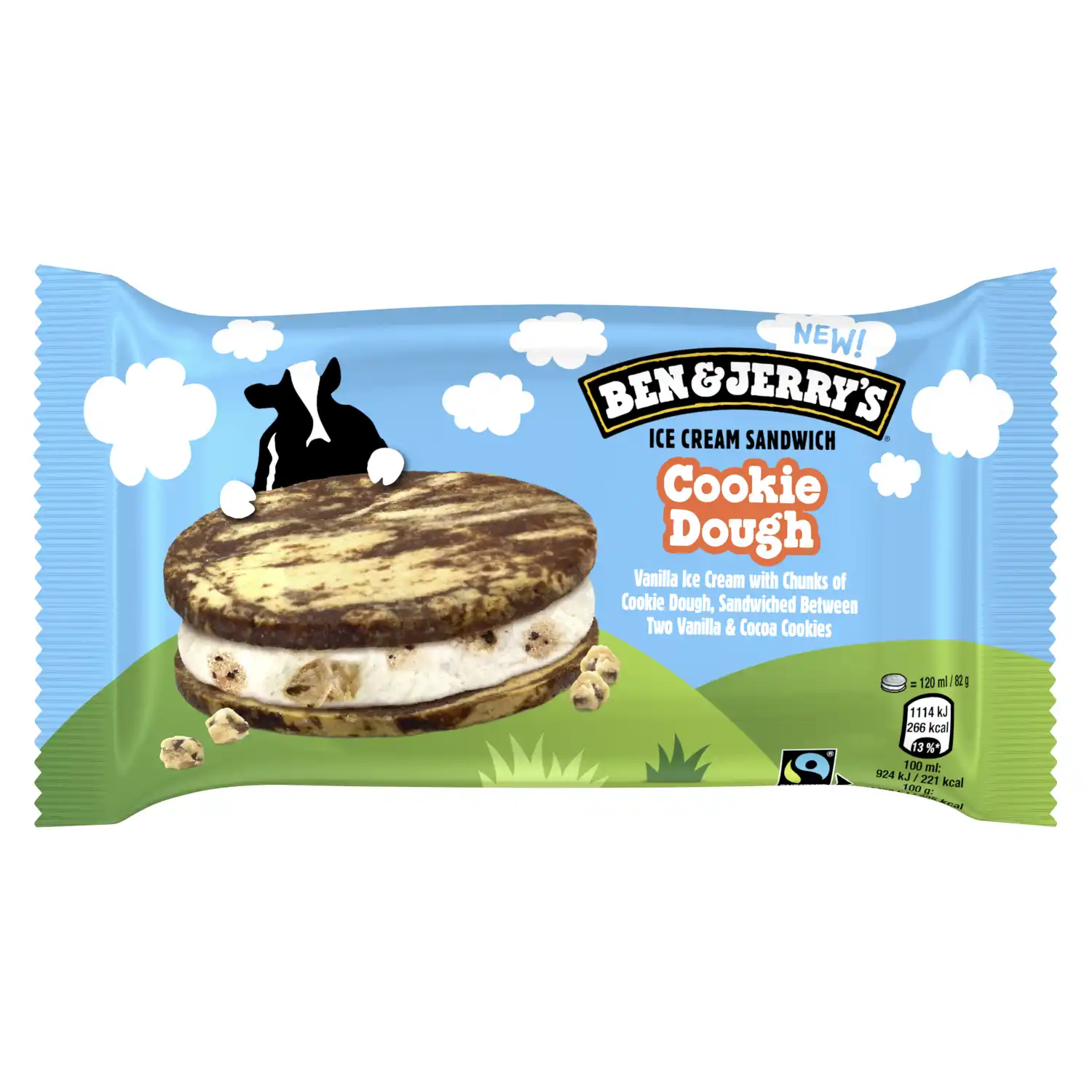Jäätis Ben&Jerry's Cookie Dough 120ml/82g