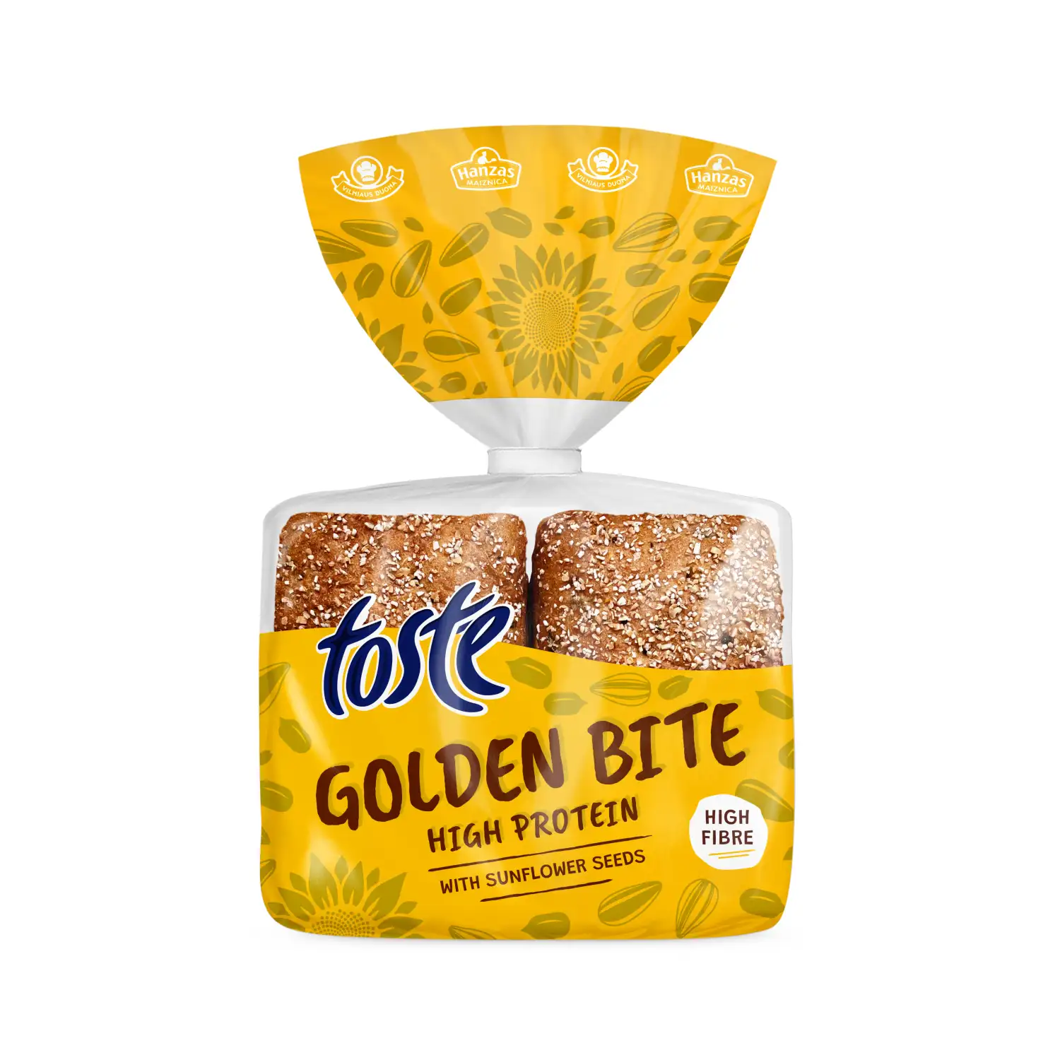 Porcijinės duonelės TOSTE GOLDEN BITE, 240 g