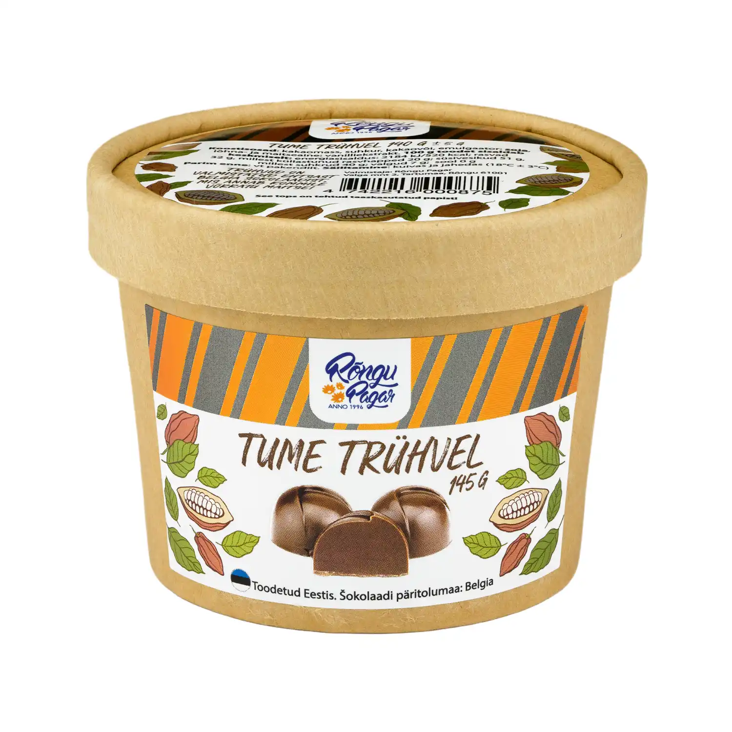 Topsikomm tume trühvel Rõngu Pagar 145g