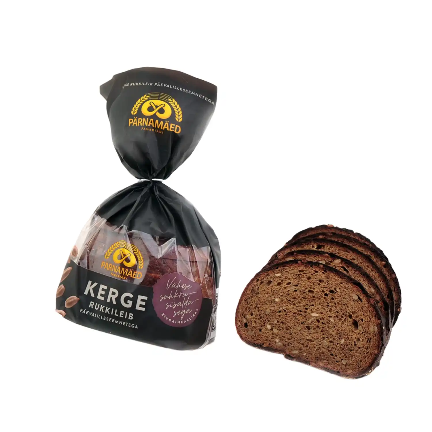 Rukkileib päevalille seemnet. Pärnamäed 300g