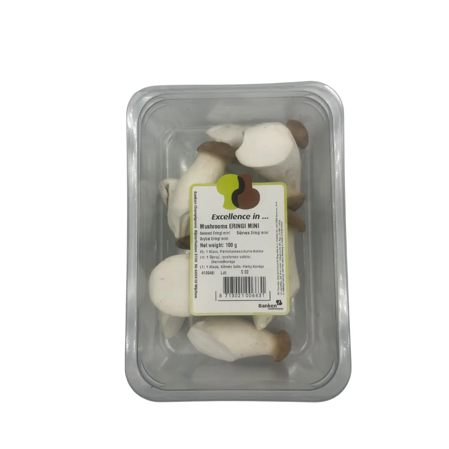 Grybai ERINGI MINI, 100g