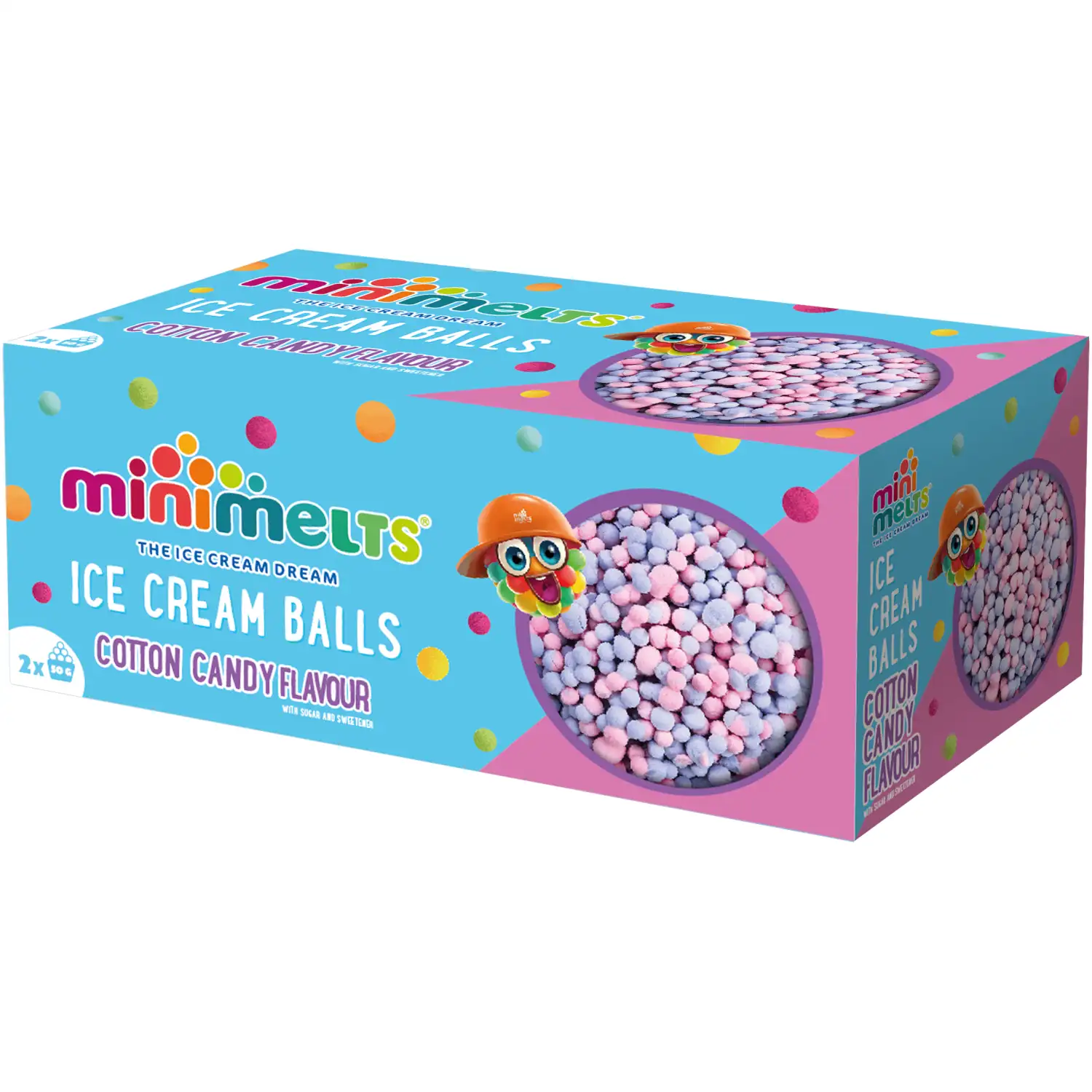 Jäätis suhkruvati Slow Melts m.a. 150ml/100g