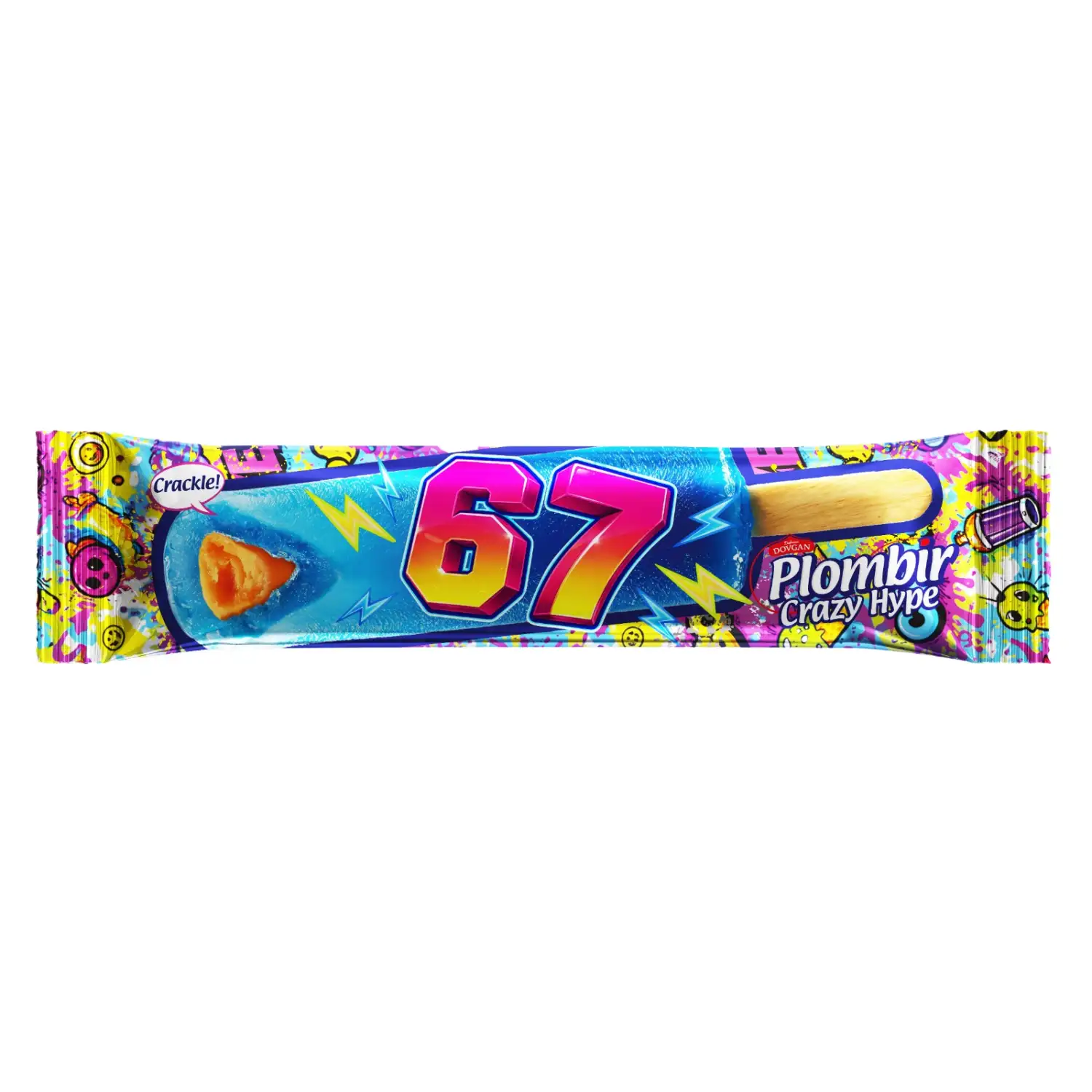 Jäätis plombiir 67 Hype 55g / 70ml