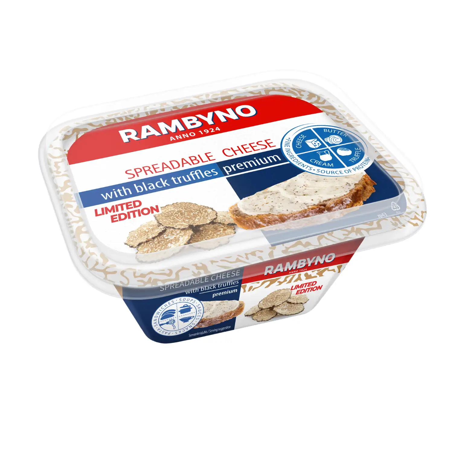 Kaus.siers Rambyno ar melnajām trife.50% 160g