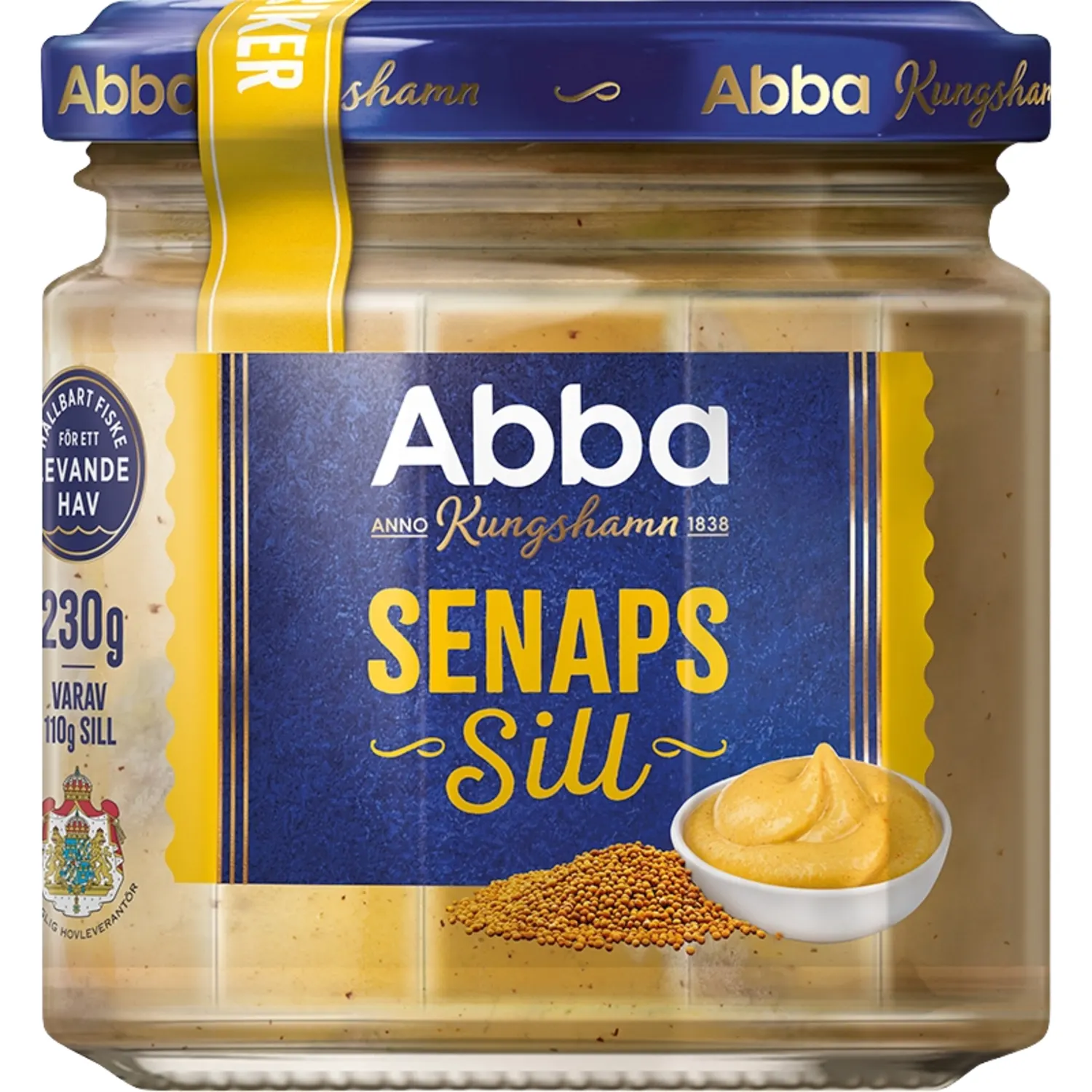 Heeringas kreem. sinepik. Abba MSC 230g