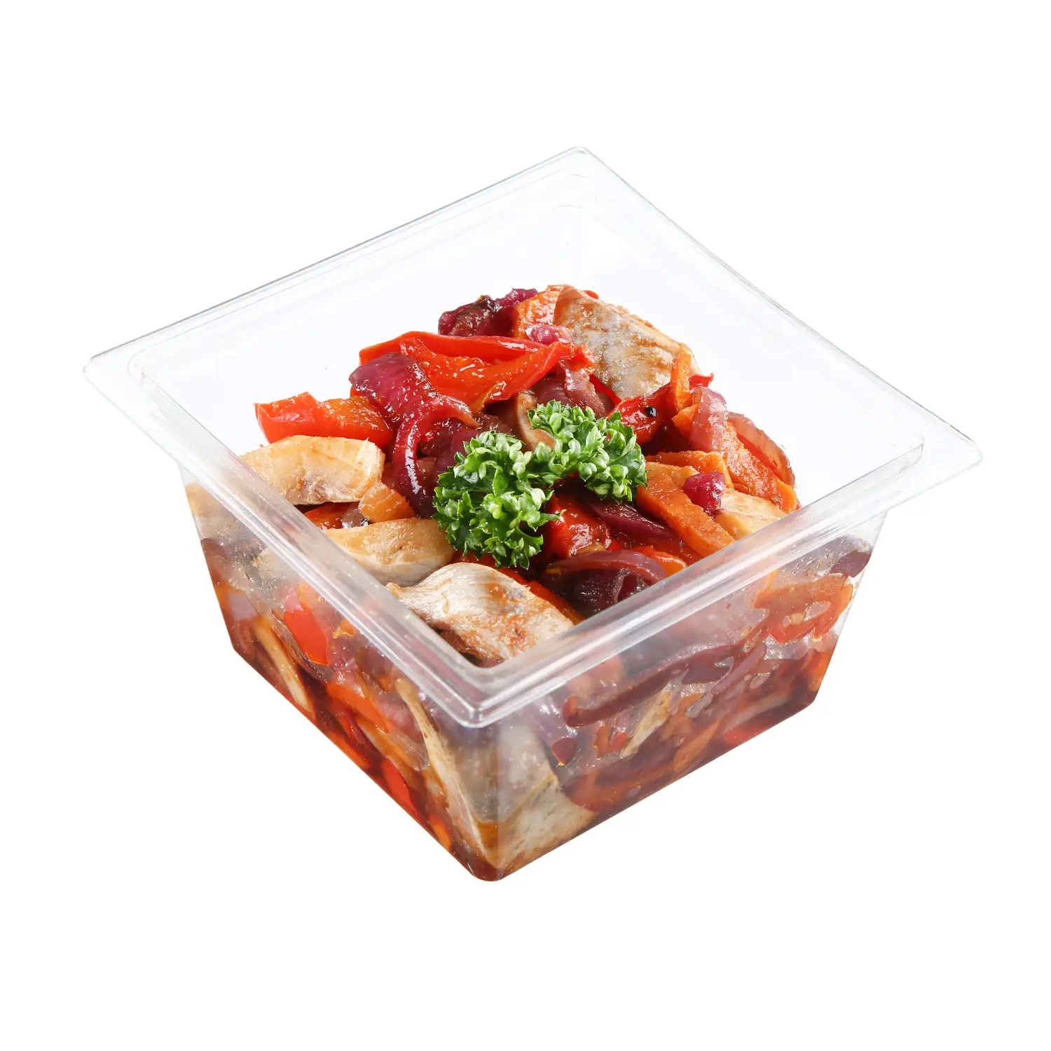 Silkė su keptom.daržovėmis TERIYAKI pad.,250g