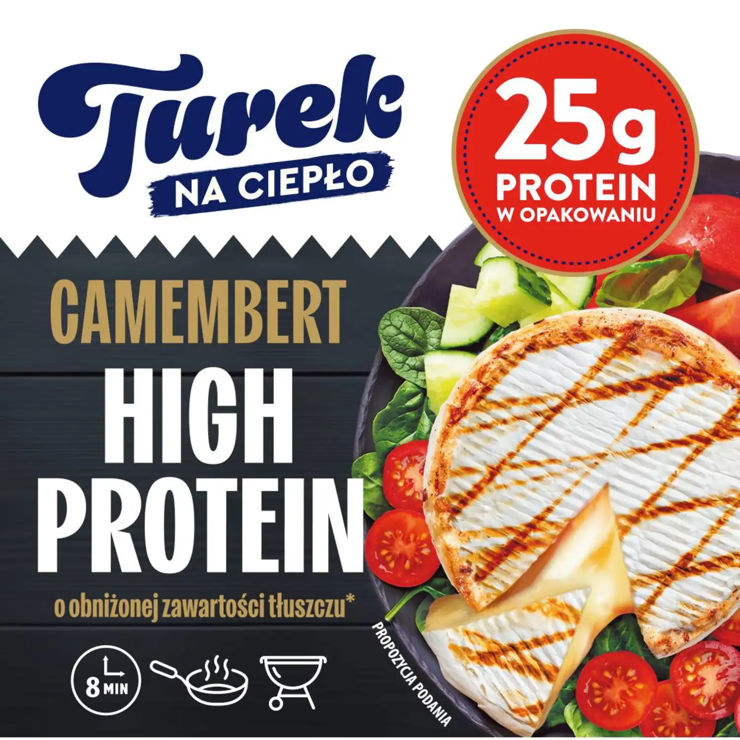 Pelējuma siers cepšanai Turek Camem. 44% 120g