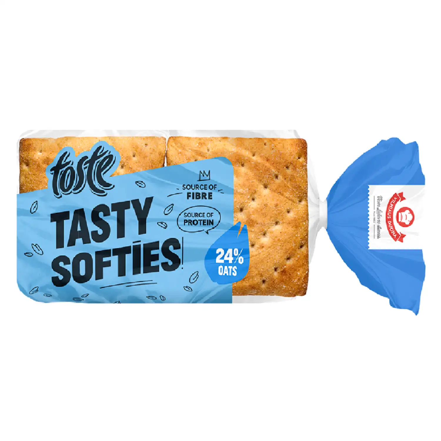 Porc. duonelės TOSTE TASTY SOFTIES, 300 g