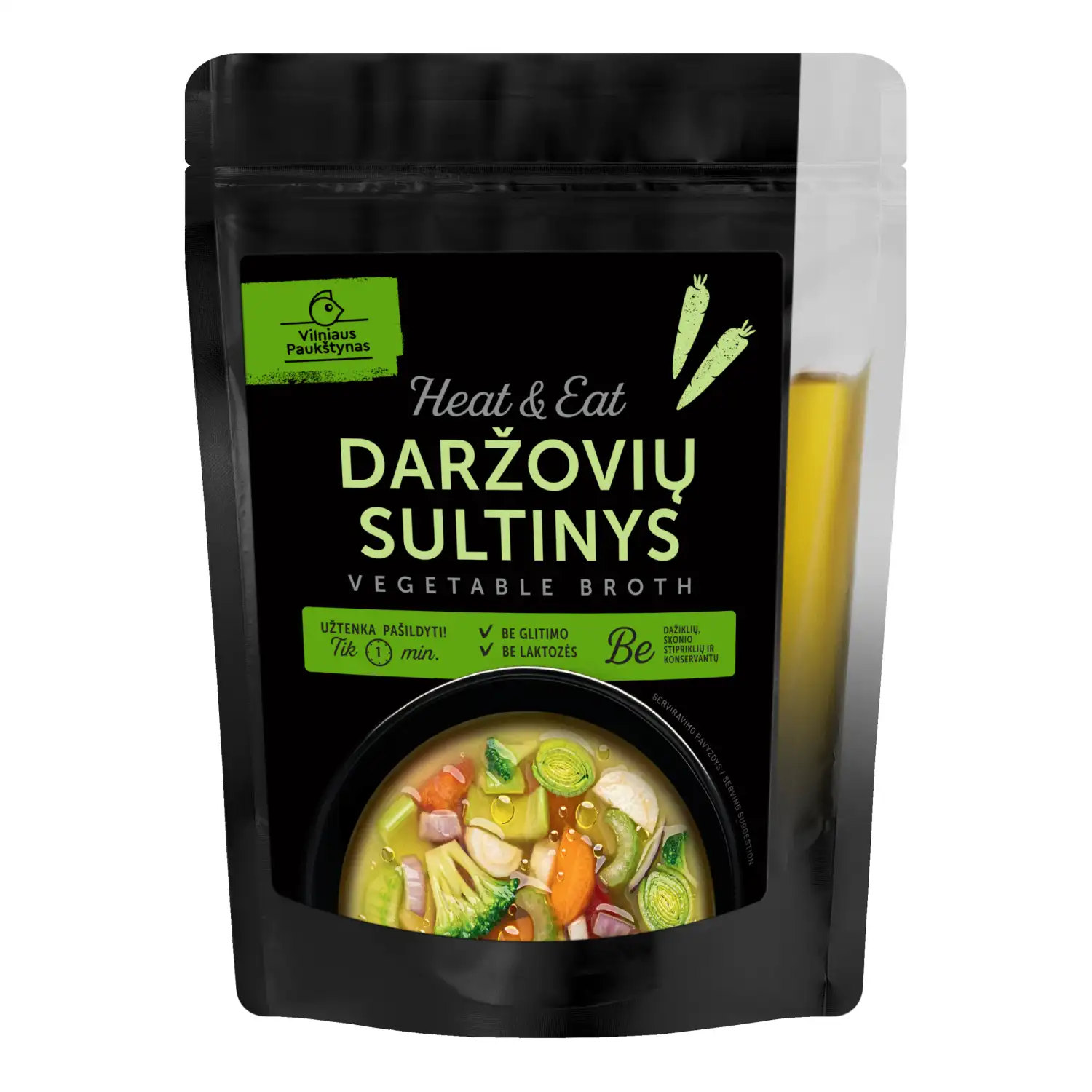 Daržovių sultinys HEAT&EAT, 350 ml