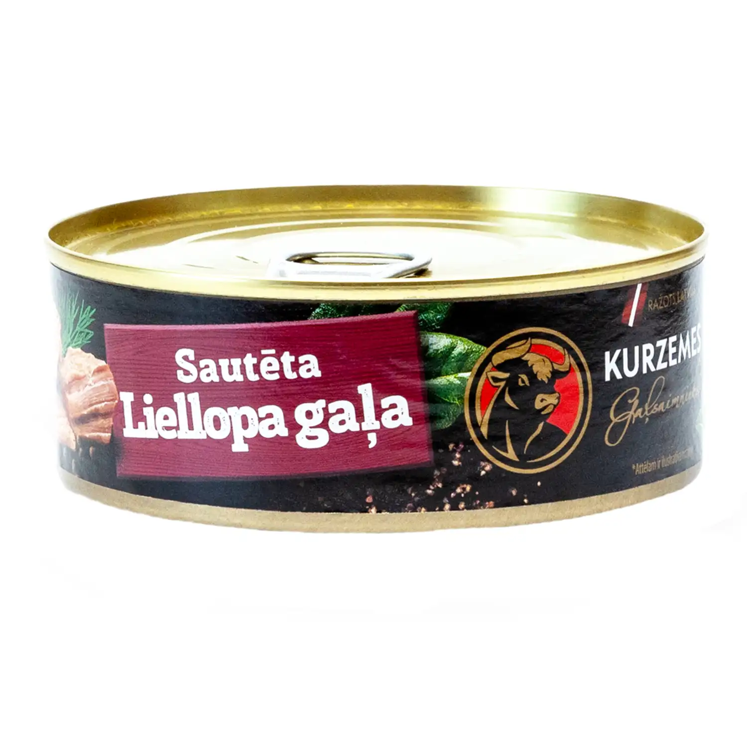 Sautēts liellops Kurzemes Gaļsaimnieks 250g
