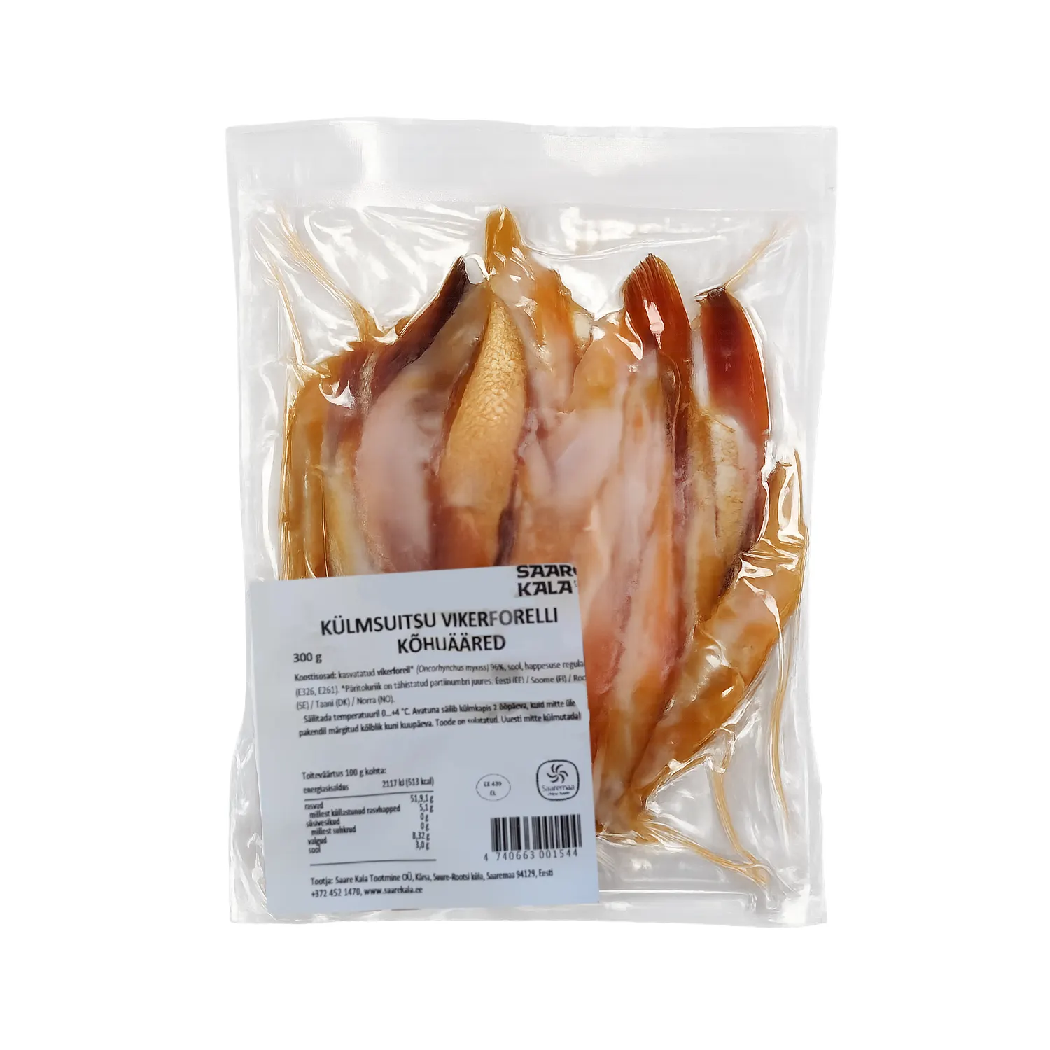 Vikerforelli kõhuääred kü/s Saare Kala 300g