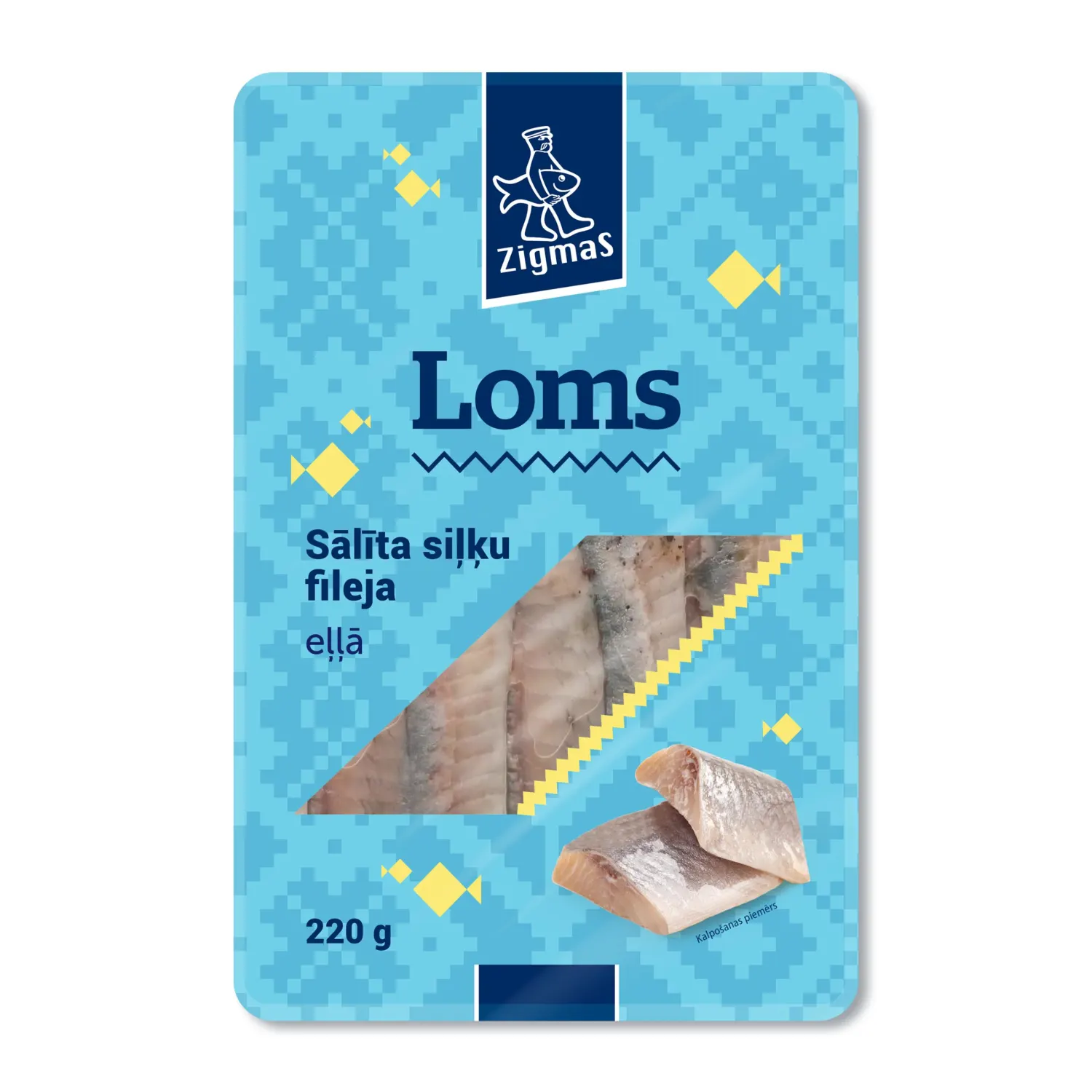 Siļķes fileja Zigmas mazsālīta,eļļā 220g