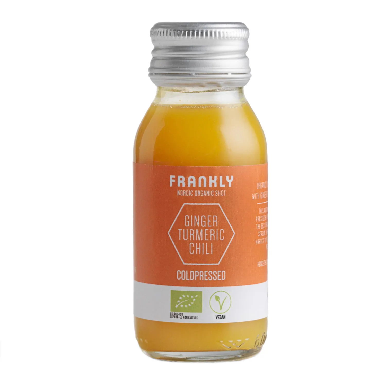 Ingveri, kur. ja tšilli shot Frankly öko 60ml