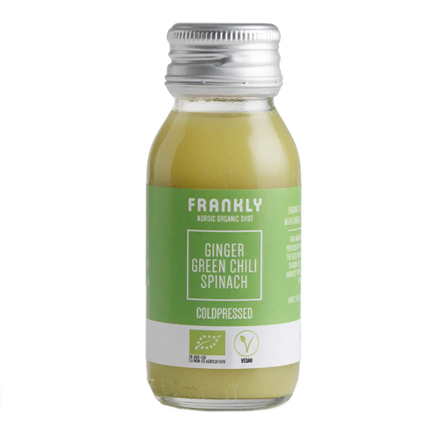 Apel., ingveri ja spir. shot Frankly öko 60ml