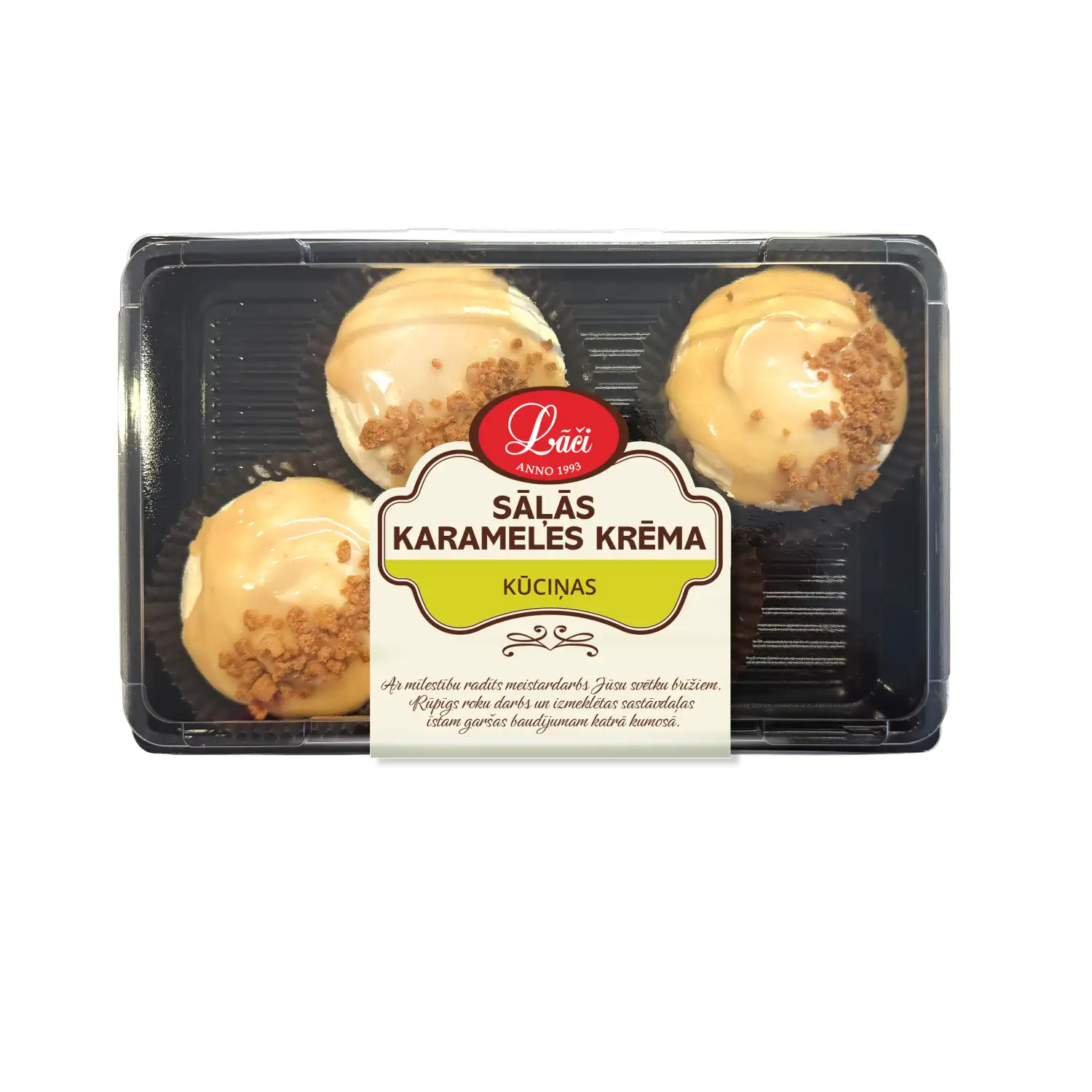Kūciņas Lāči sāļās karameles 4x50g