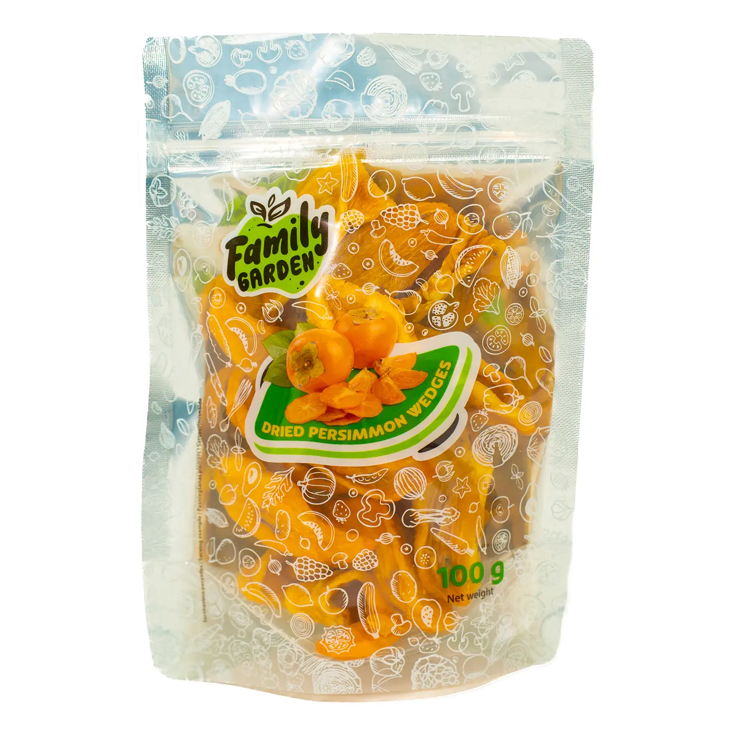 Džiovinti persimonai FAMILY GARDEN, 100 g