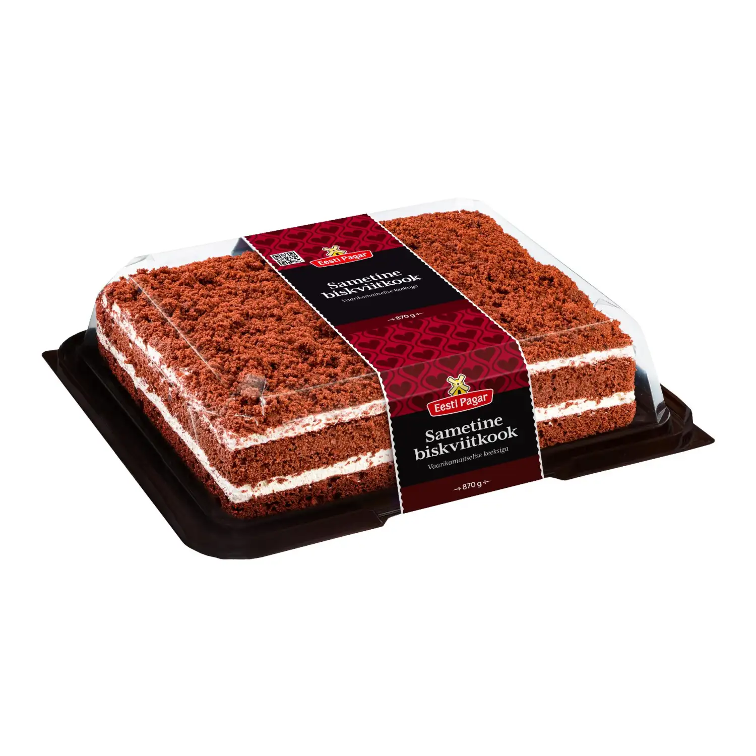 Sametine biskviitkook Eesti Pagar 870g