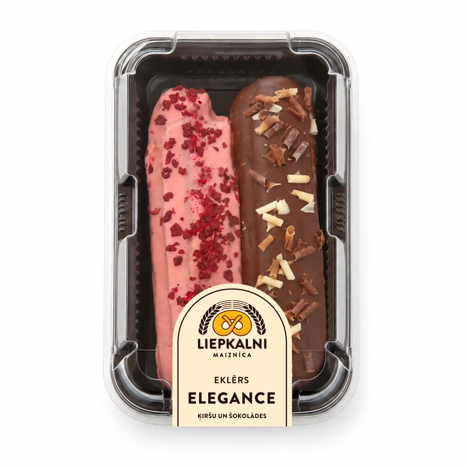 Eklēri Liepkalni Eleg. šoko., kiršu ga. 150g