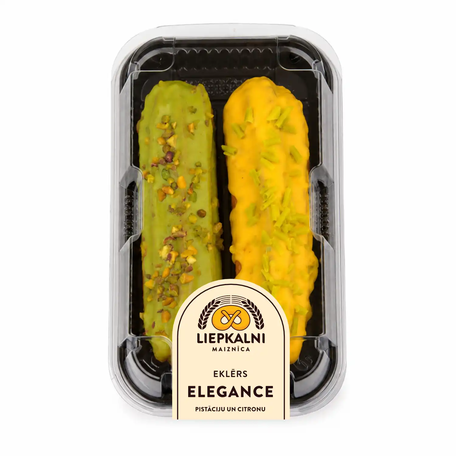 Eklēri Liepkalni Eleg. pistāc.,citr. ga. 150g