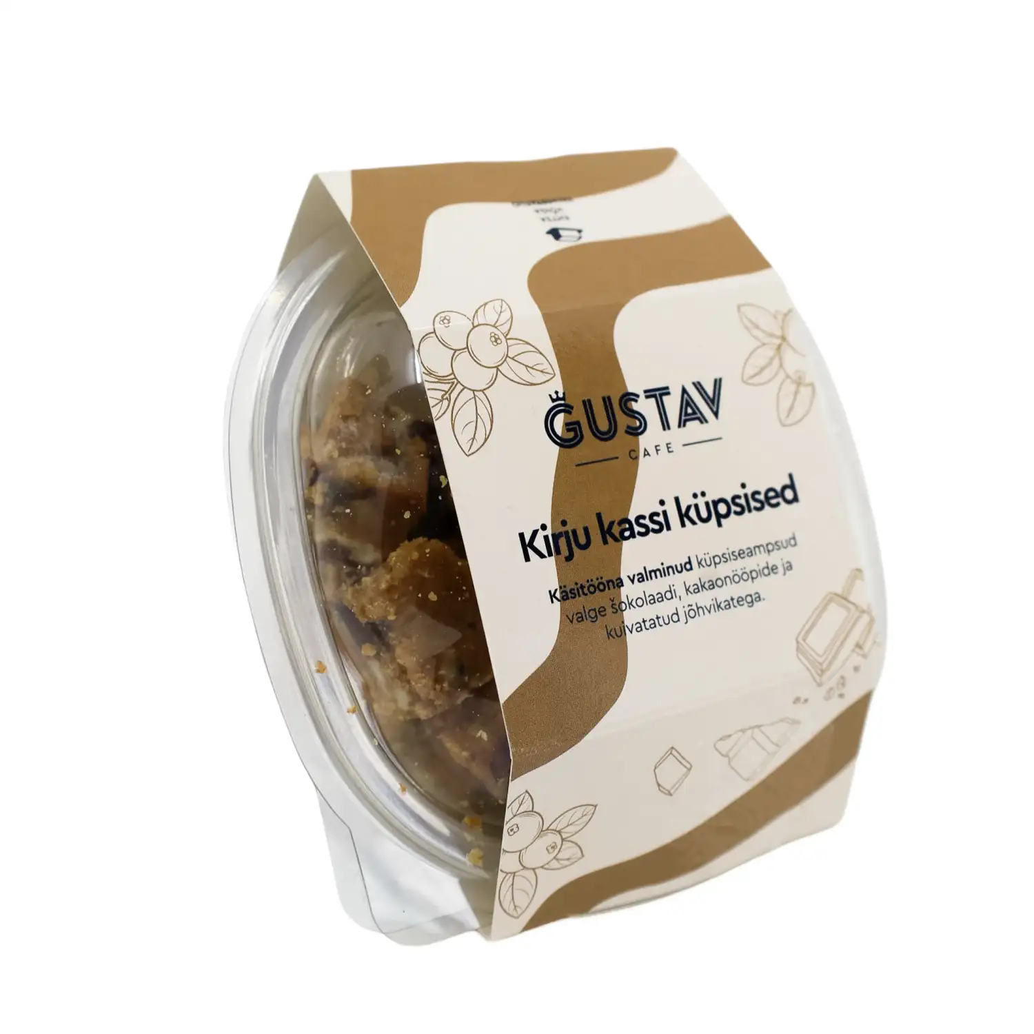Kirju kassi küpsised Gustav 200g