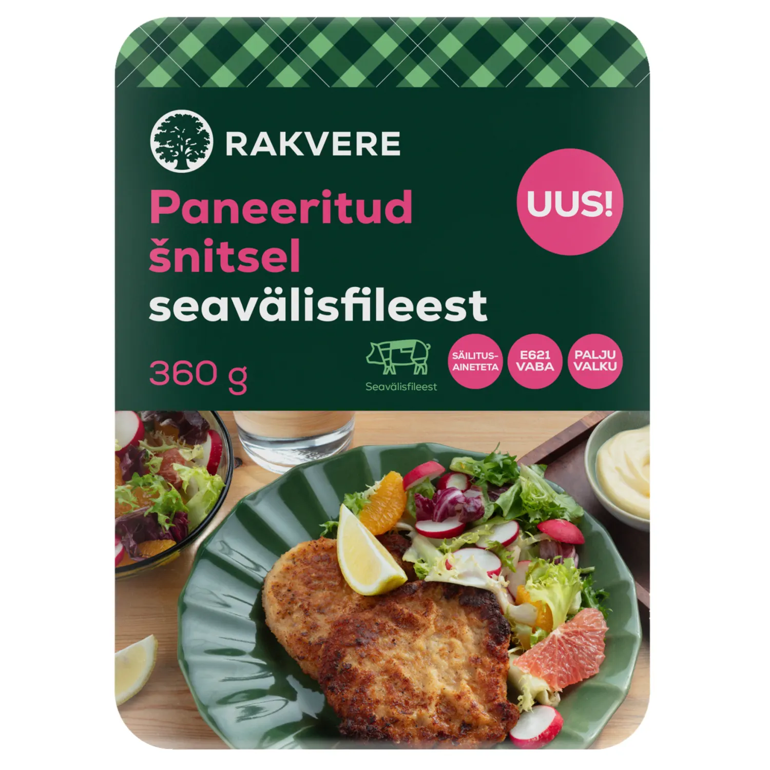 Šnitsel seavälisfileest Rakvere 360g