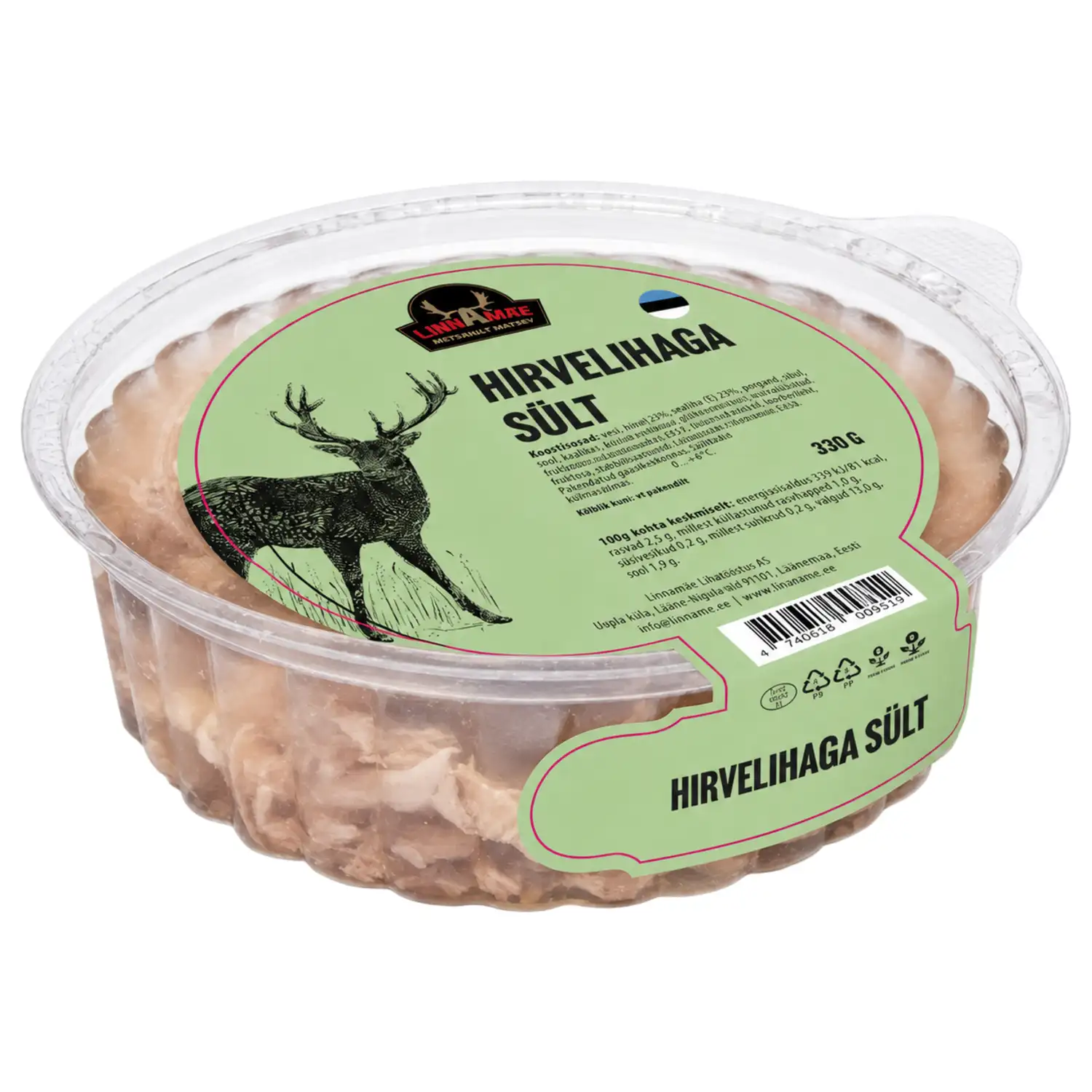 Sült hirvelihaga Liivimaa Lihaveis 330g