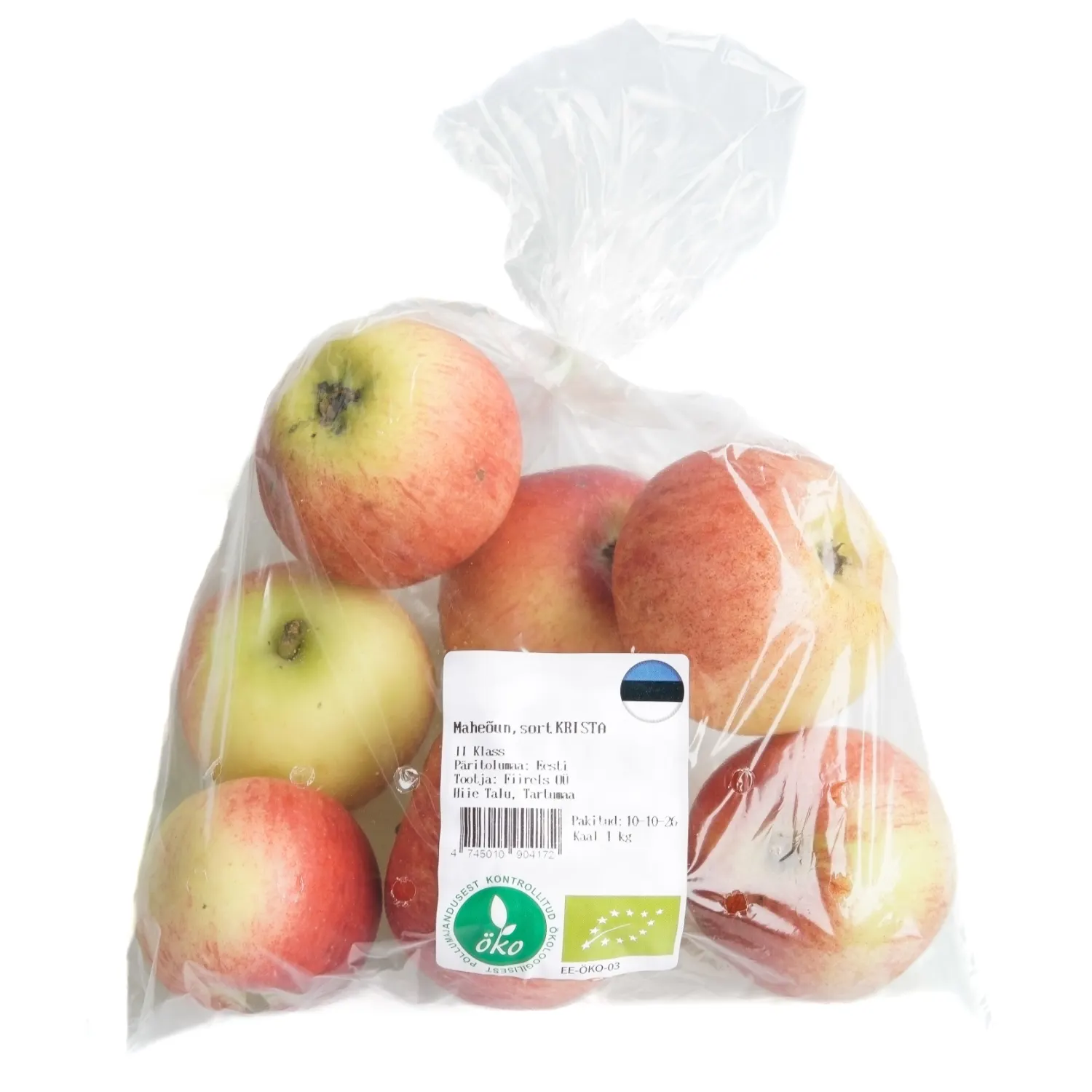 Mahe õun Eestimaa Viljad 1kg