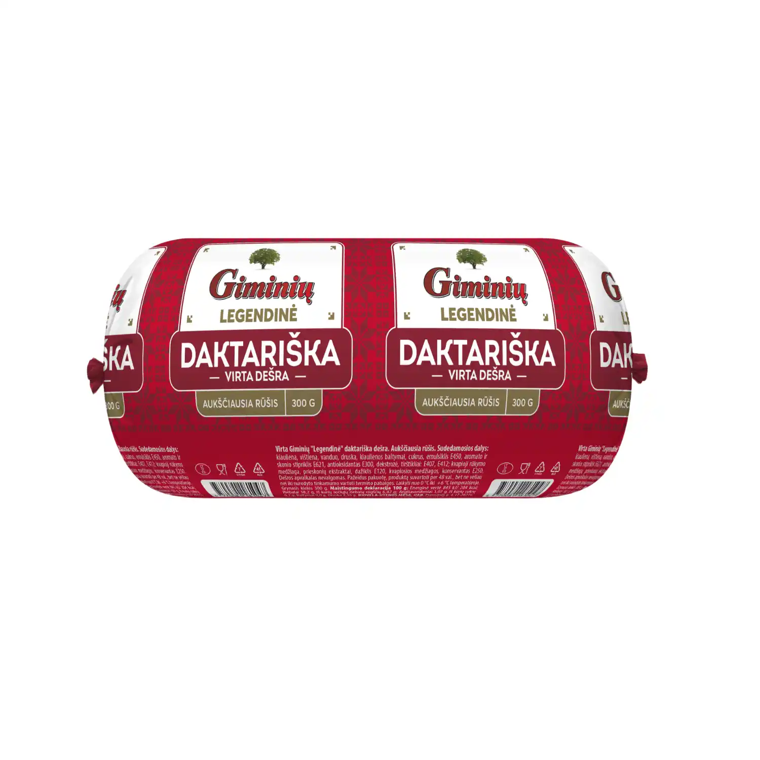 Virta LEGENDINĖ DAKTARIŠKA dešra, a. r., 300g