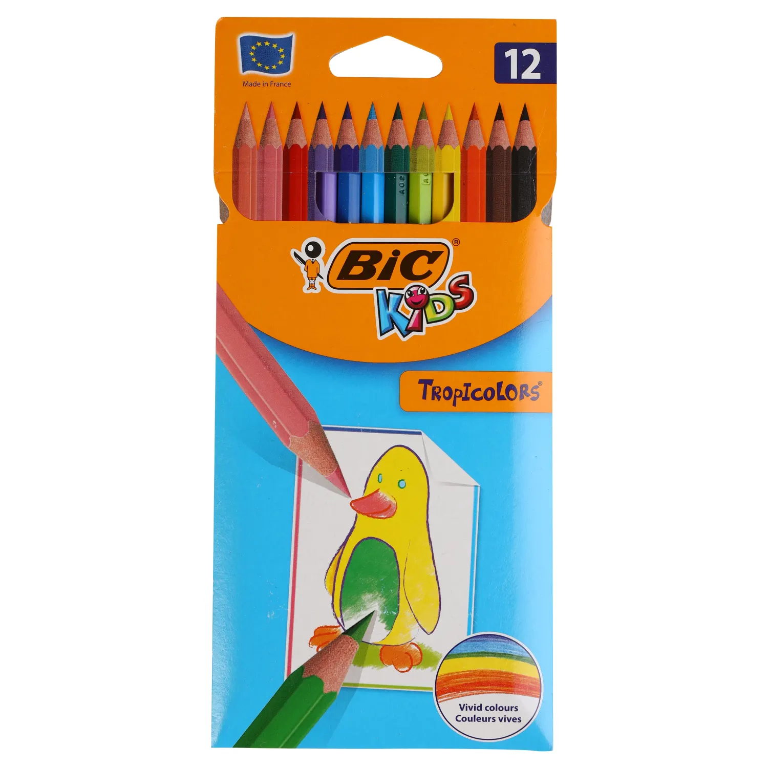 Värvipliiatsid BIC Tropicolor 12 BS26