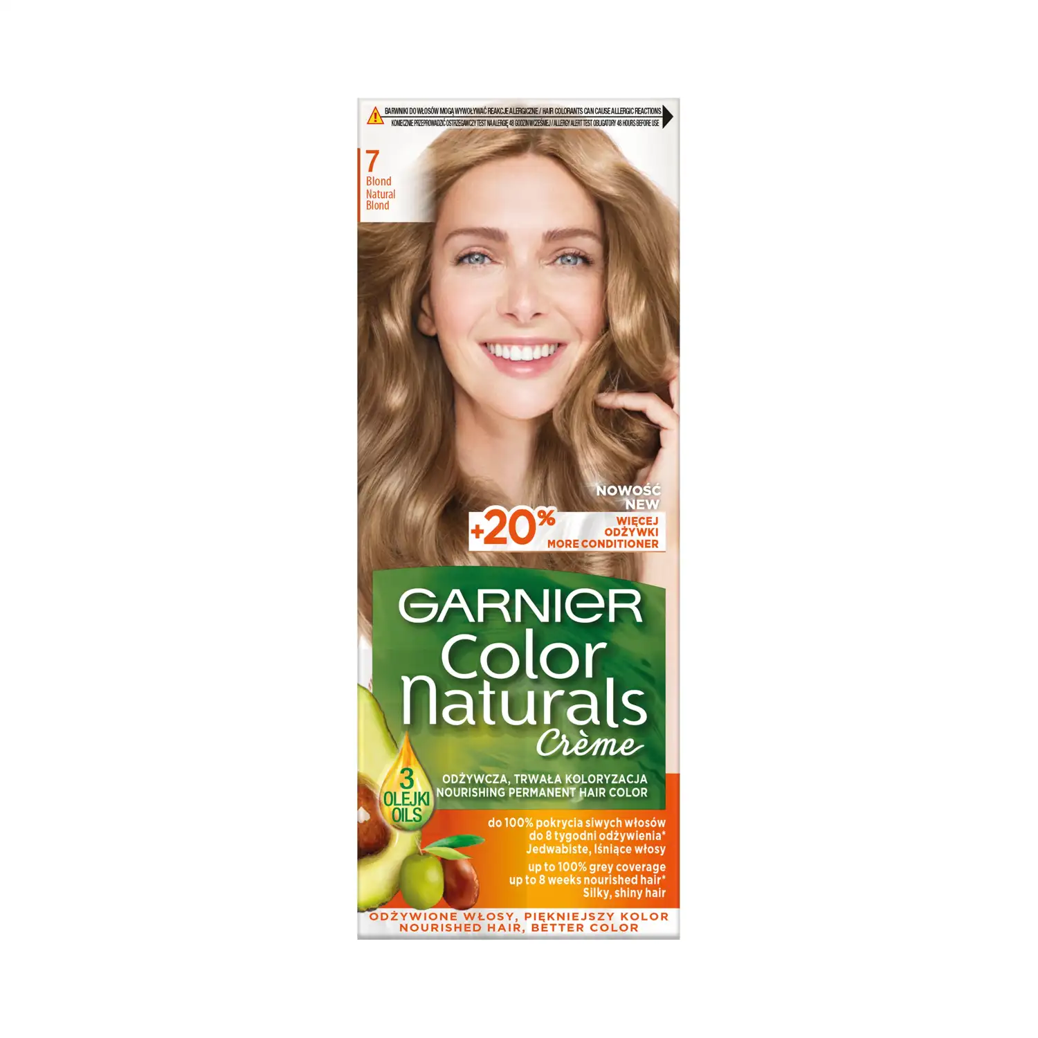 Matu krāsa Garnier Natural Nr.7