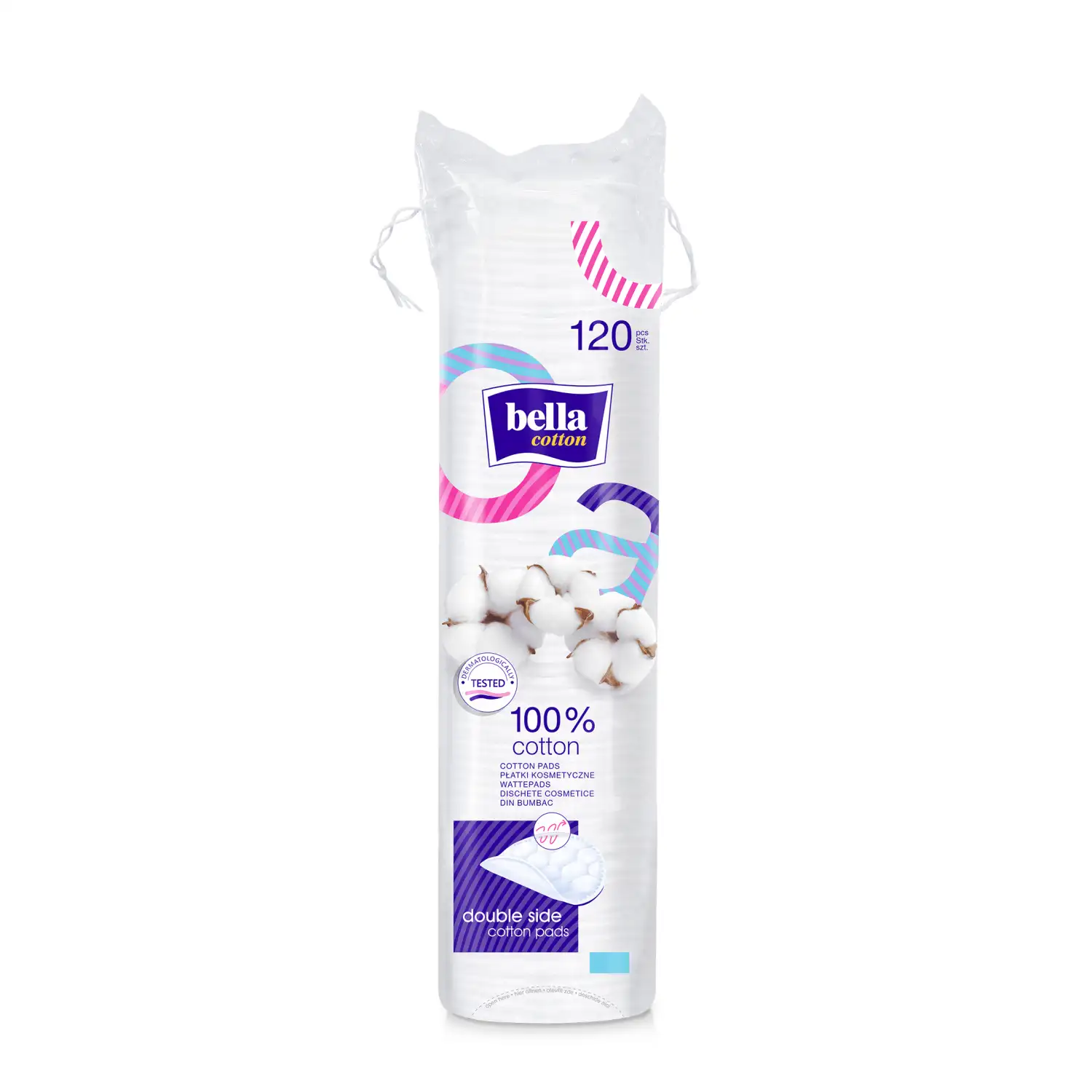Kosmeetilised vatipadjad Bella 120tk