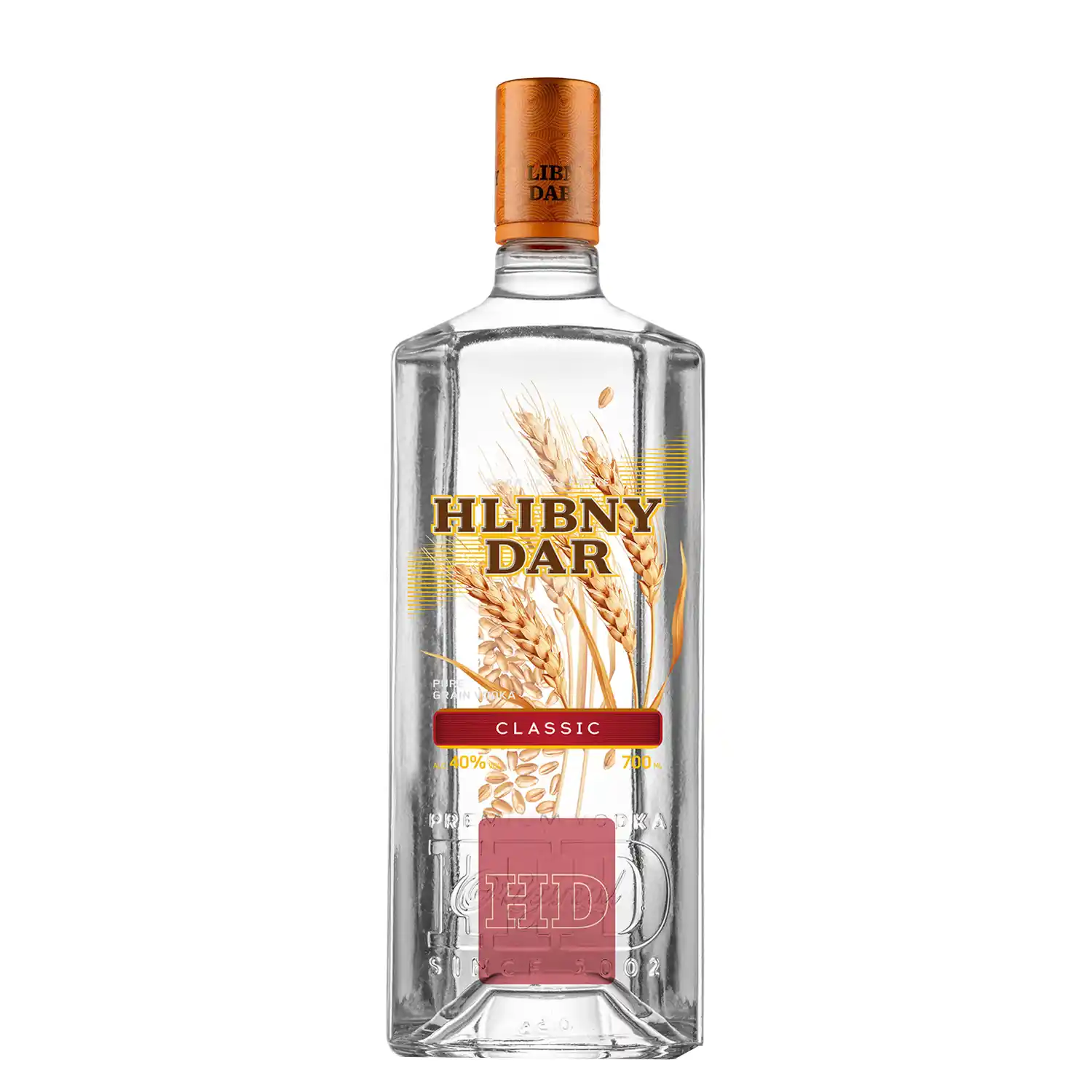 Viin Hlibny Dar Classic Vodka 40% 0,7l