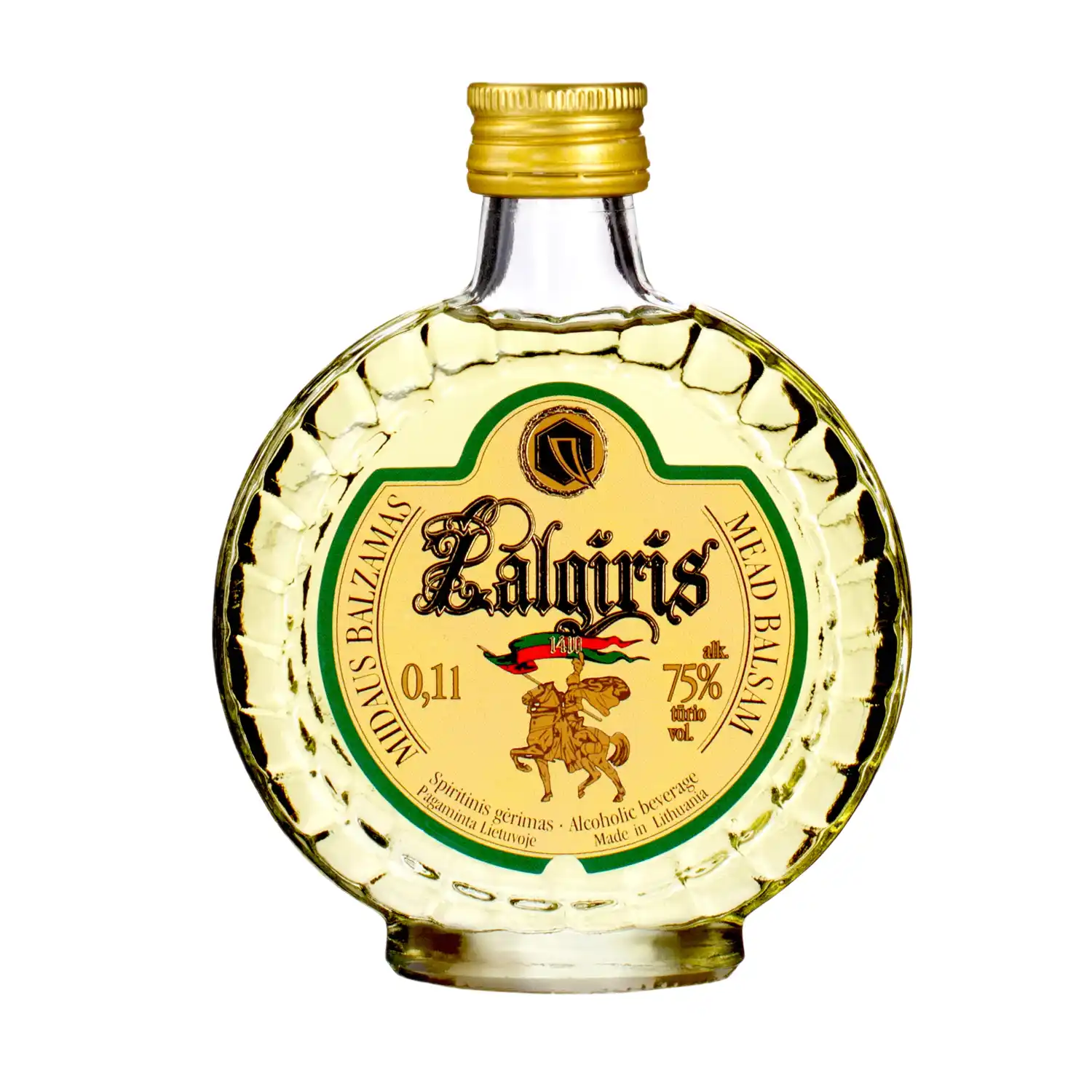 Midaus balzamas ŽALGIRIS, 75 % 0,1 l