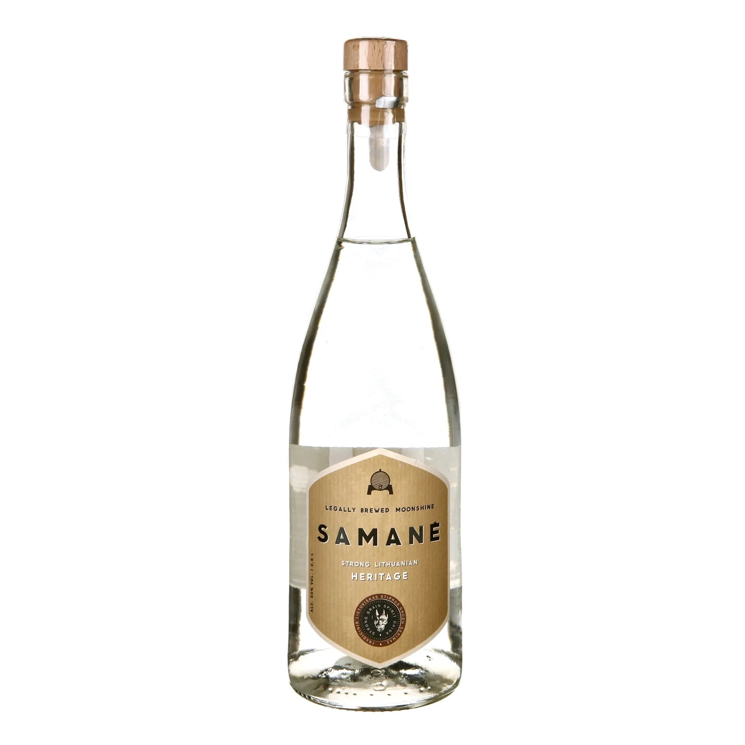 Liet.stiprus grūdų gėr.SAMANĖ, 50 %, 0,5 l