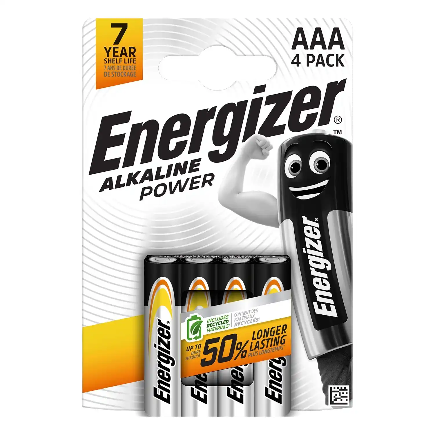 Baterijos ENERGIZER POWER LR03 AAA, 4 vnt.