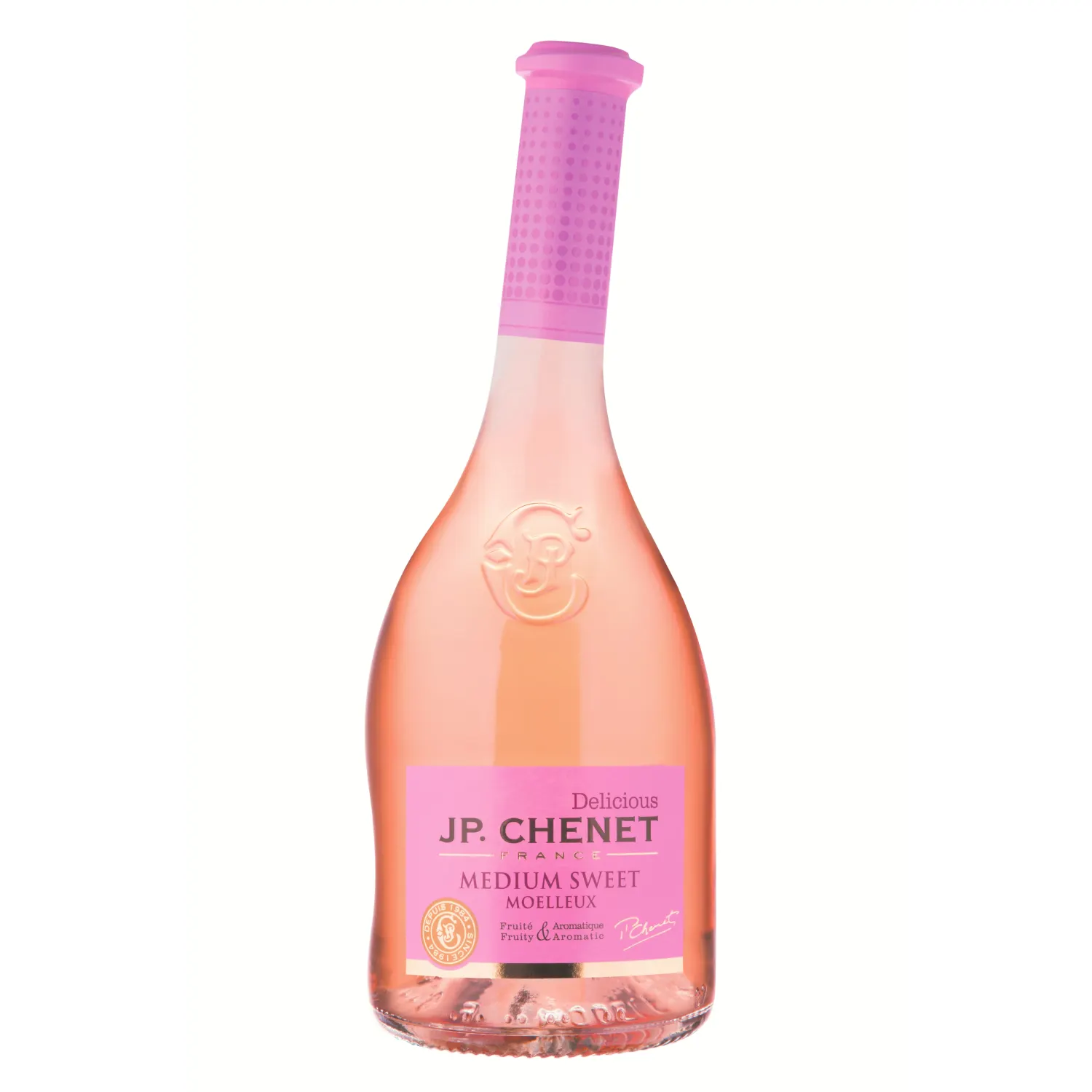 Kgt.v. JP. Chenet Moelleux Med.Sw. Rose 0,75l