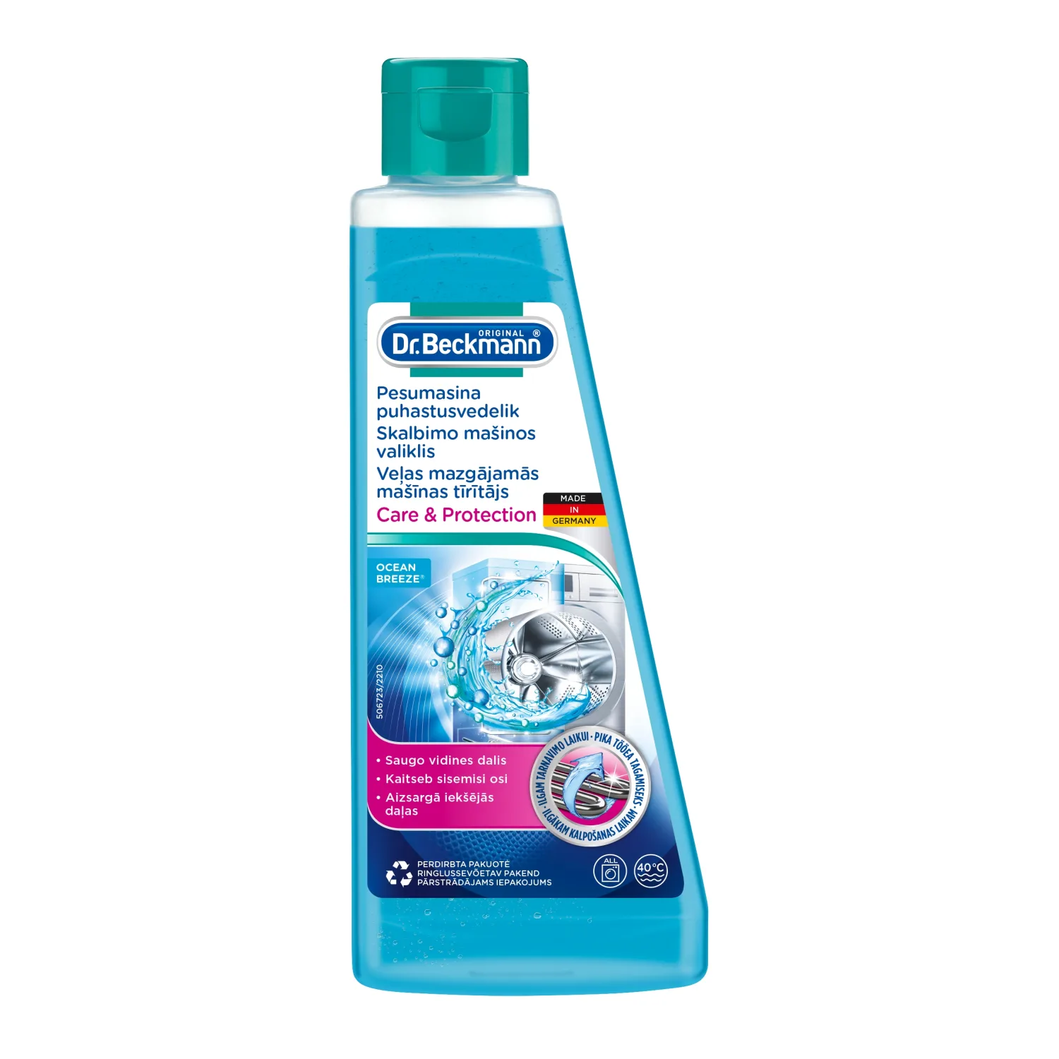 Veļas mašīnu tīrīšanas līdzeklis Frosch 250ml