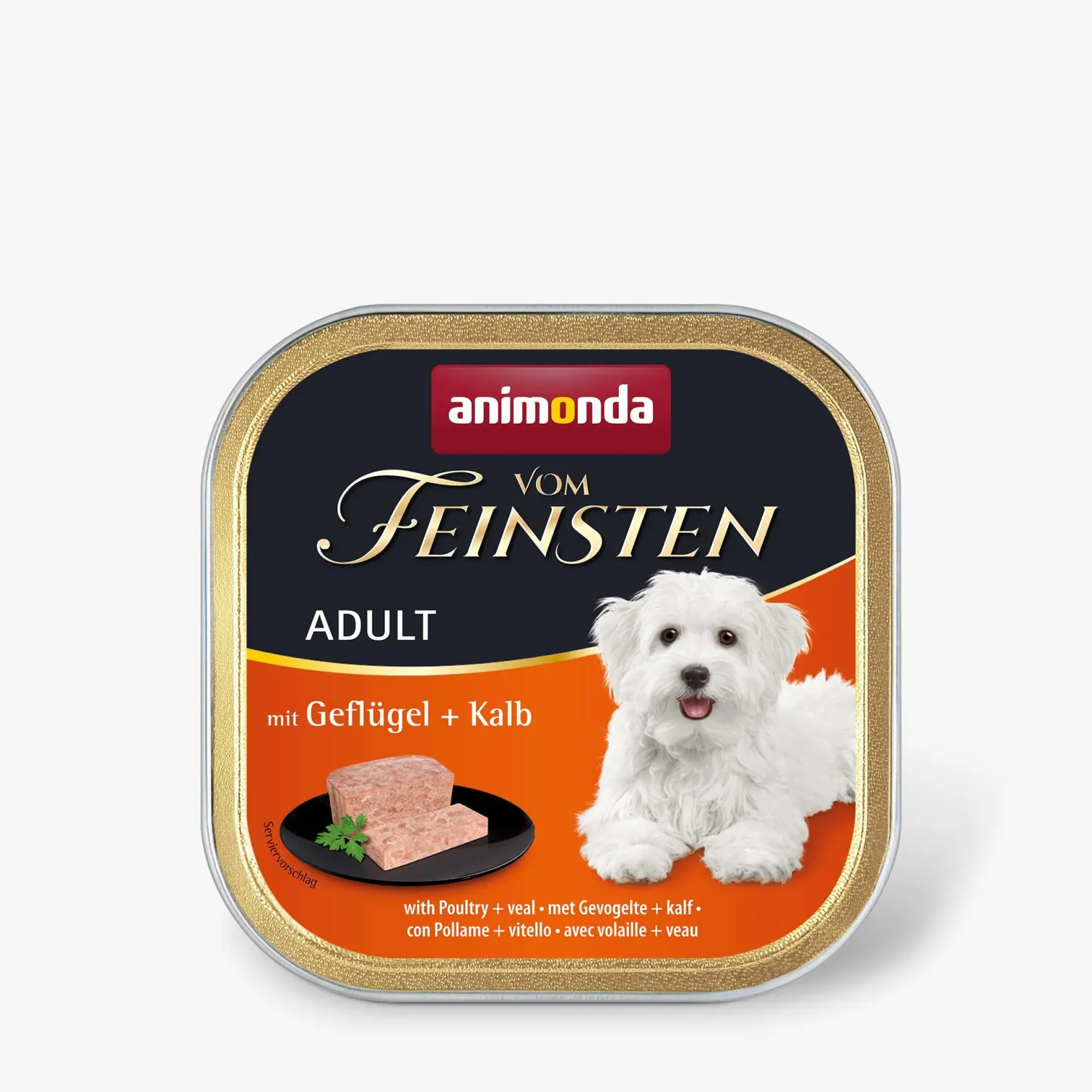 Suņu bar.Animonda VF Adult mājp., teļa g.150g