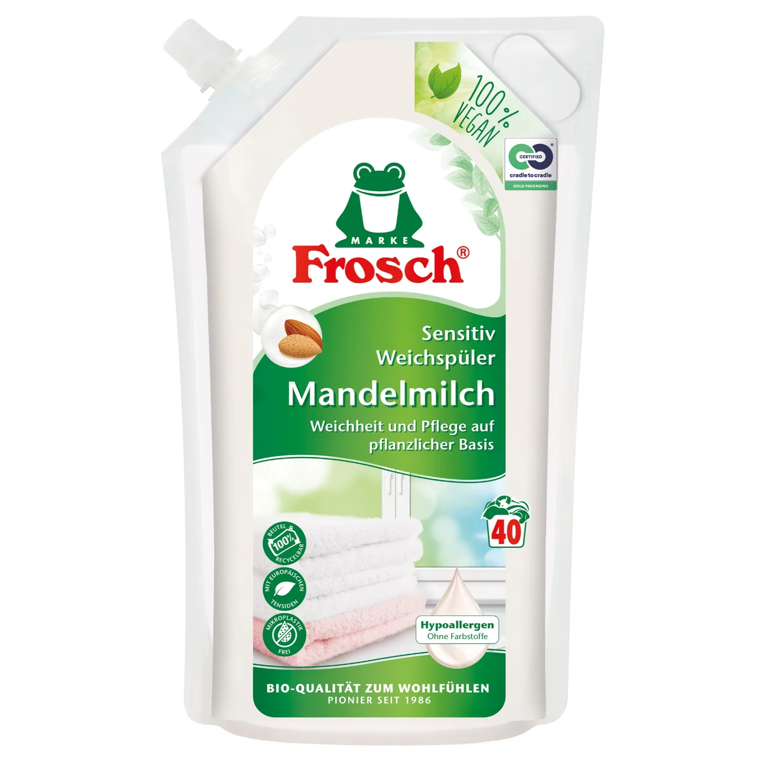 Audinių minkštiklis FROSCH, 1 l