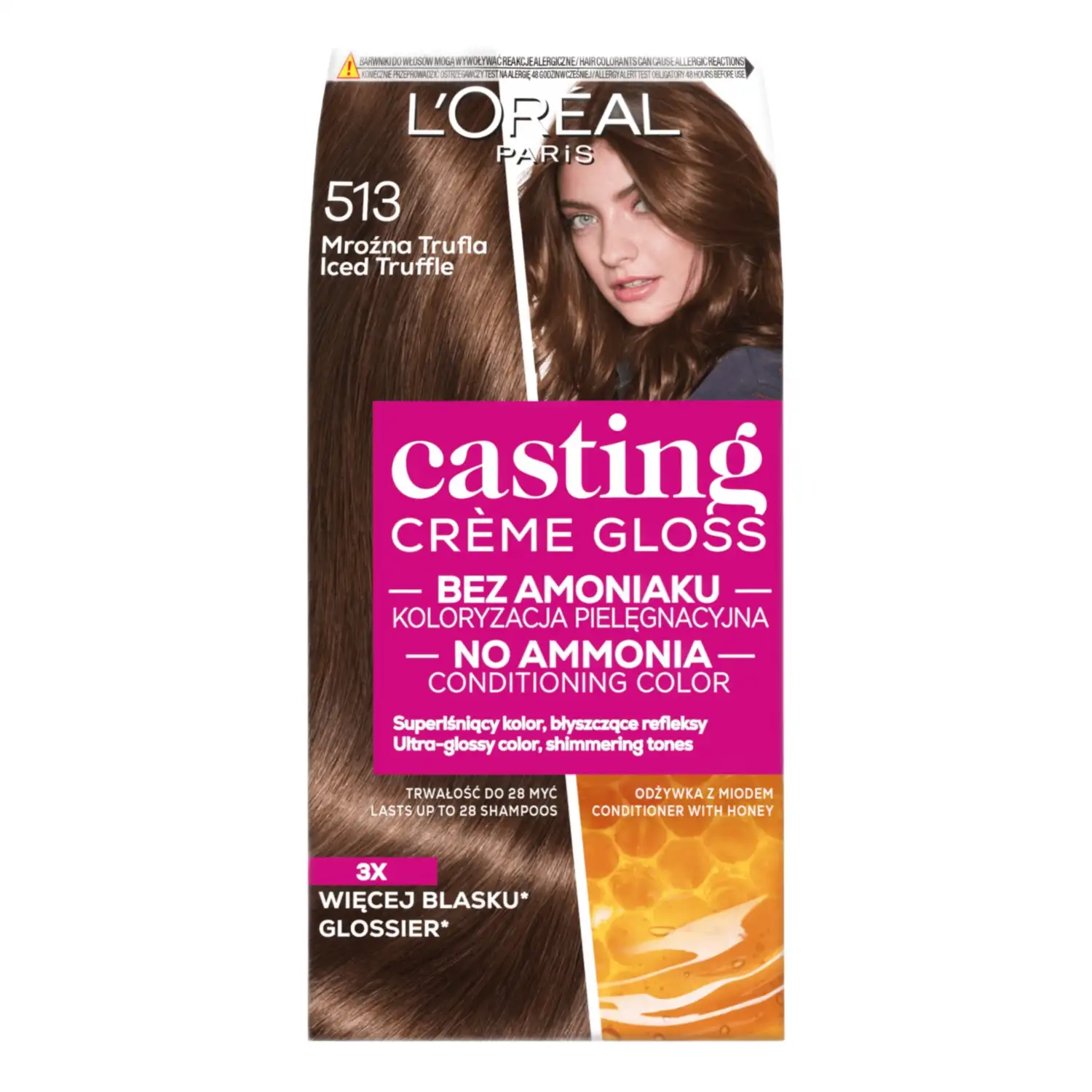 Plaukų dažai L'OREAL CASTING CREME 513
