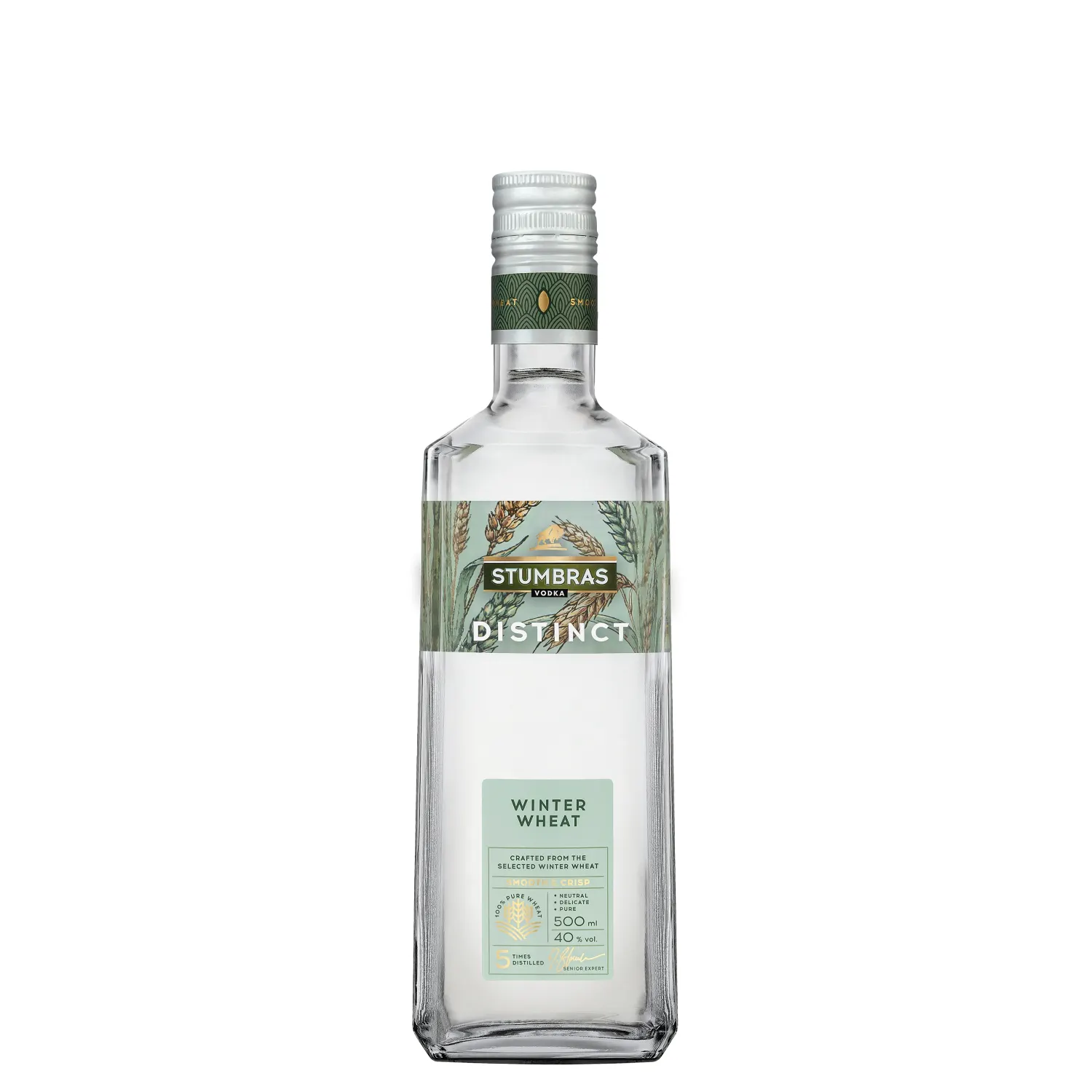 STUMBRAS VODKA DISTINCT WINTER WHEAT,40%,0,7l