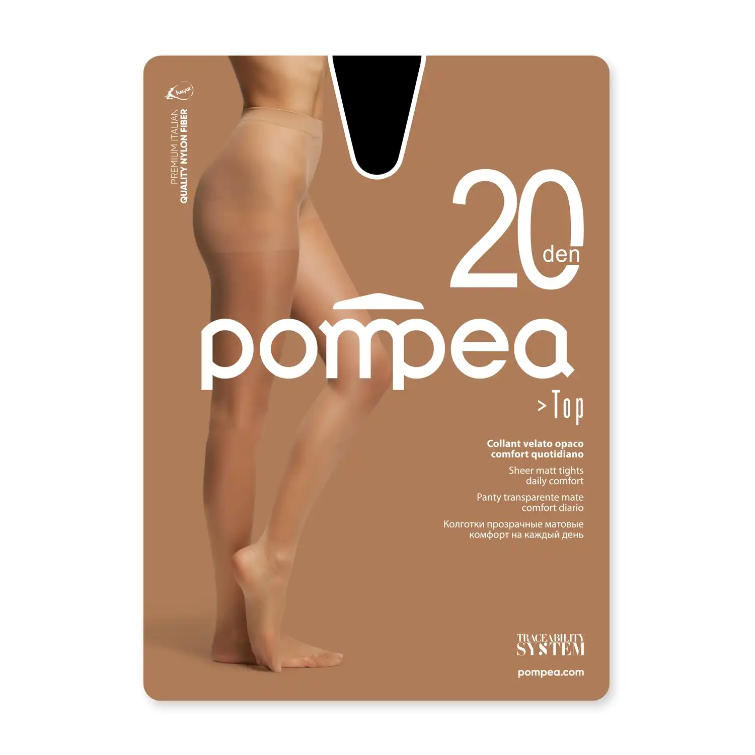 N skp.Pompea Top 20 nero 1/2