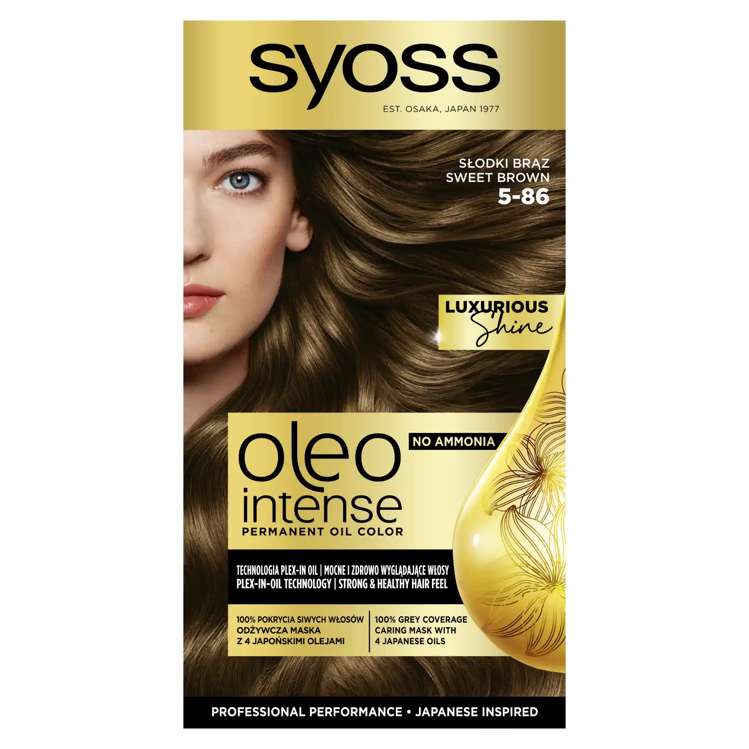 Matu krāsa Syoss oleo intense 5-86