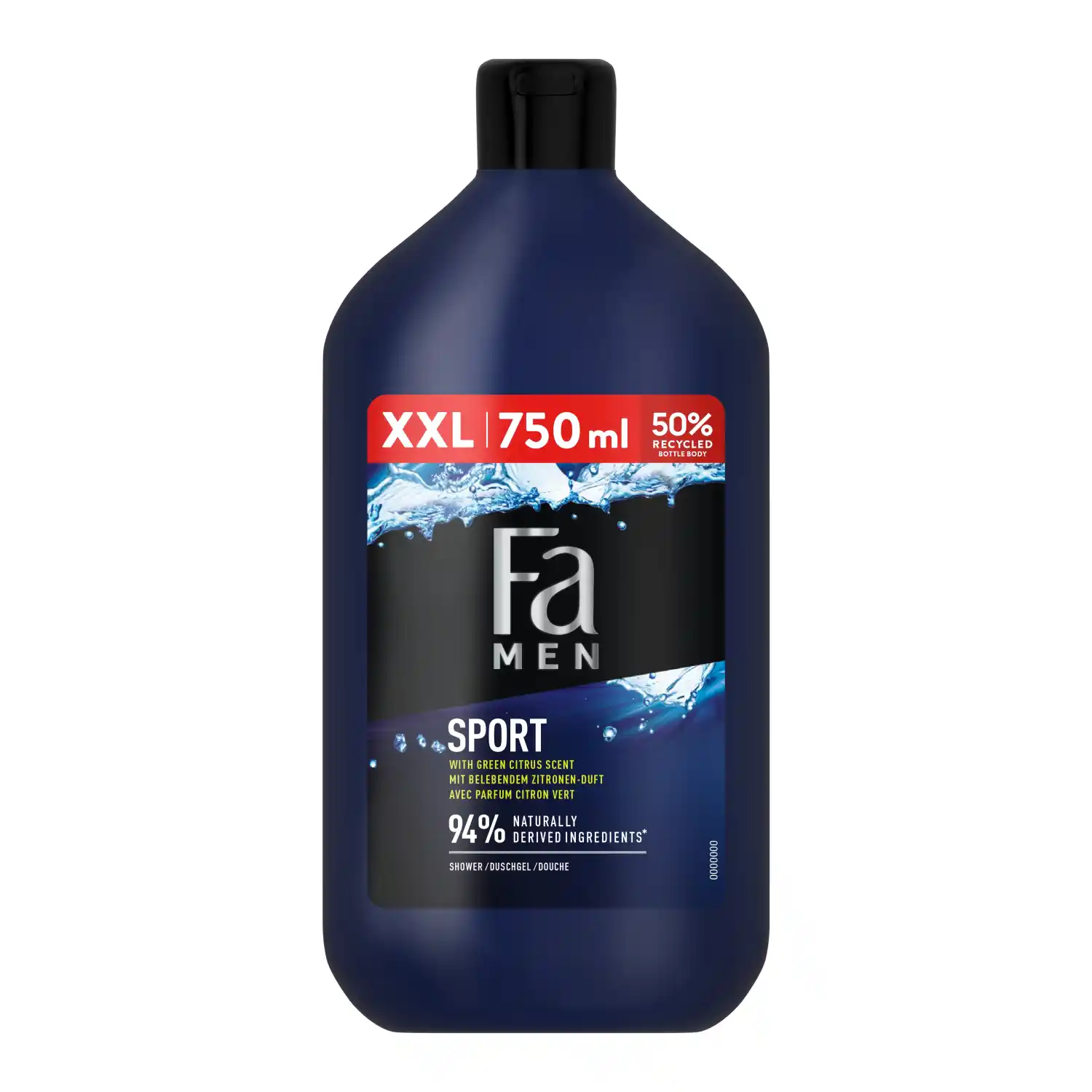 Dušo želė FA MEN SPORT, 750 ml