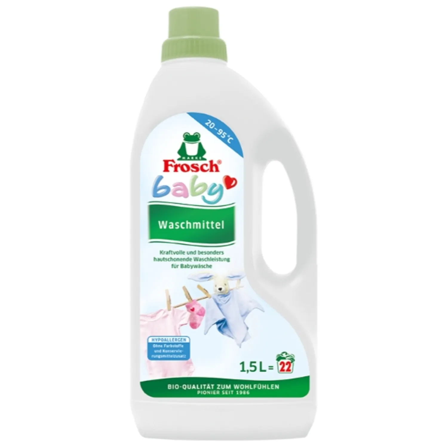 Pesugeel lasteriietele Frosch Baby 1,5l